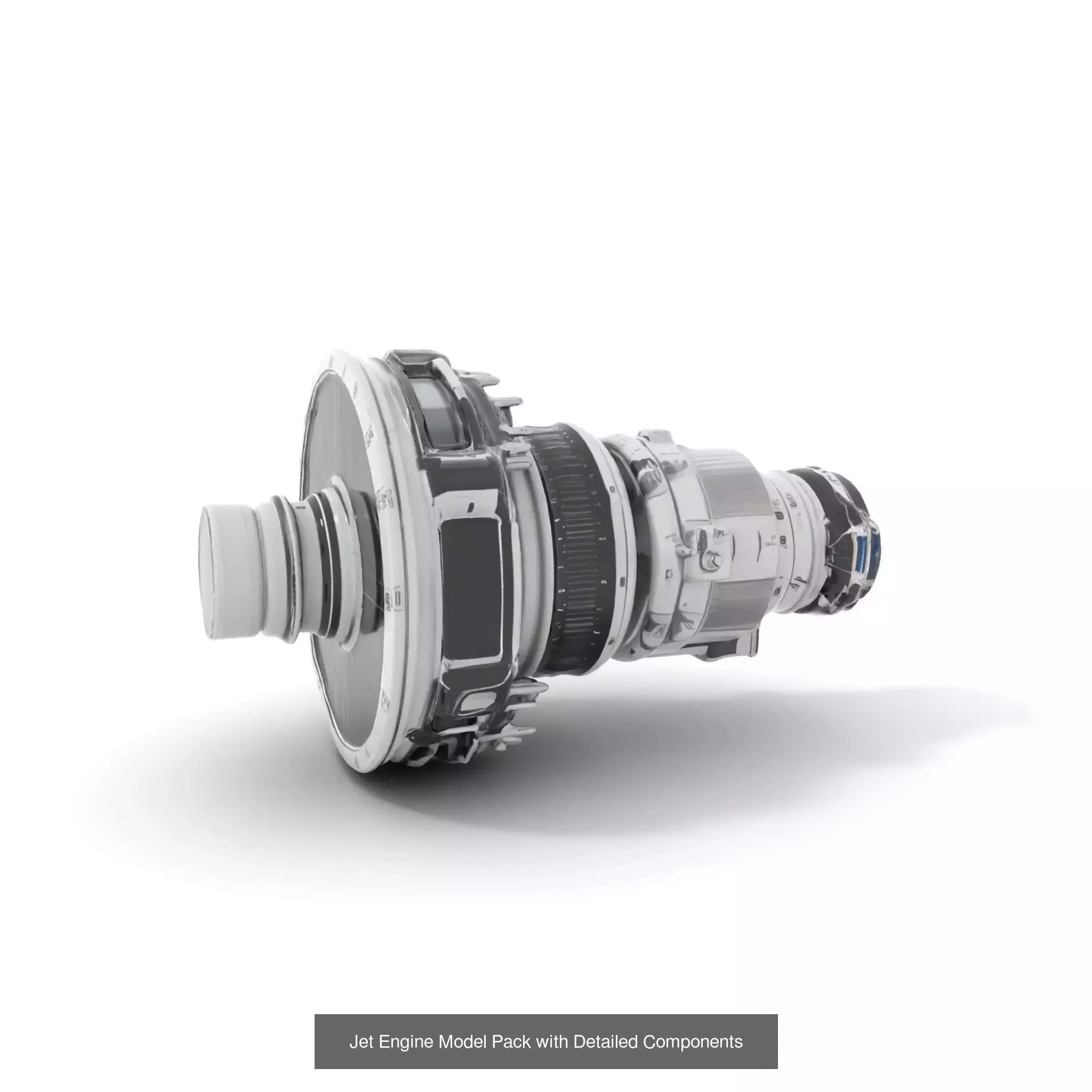 Futuristic Vacuum Engine Models 3D Model Collection_44