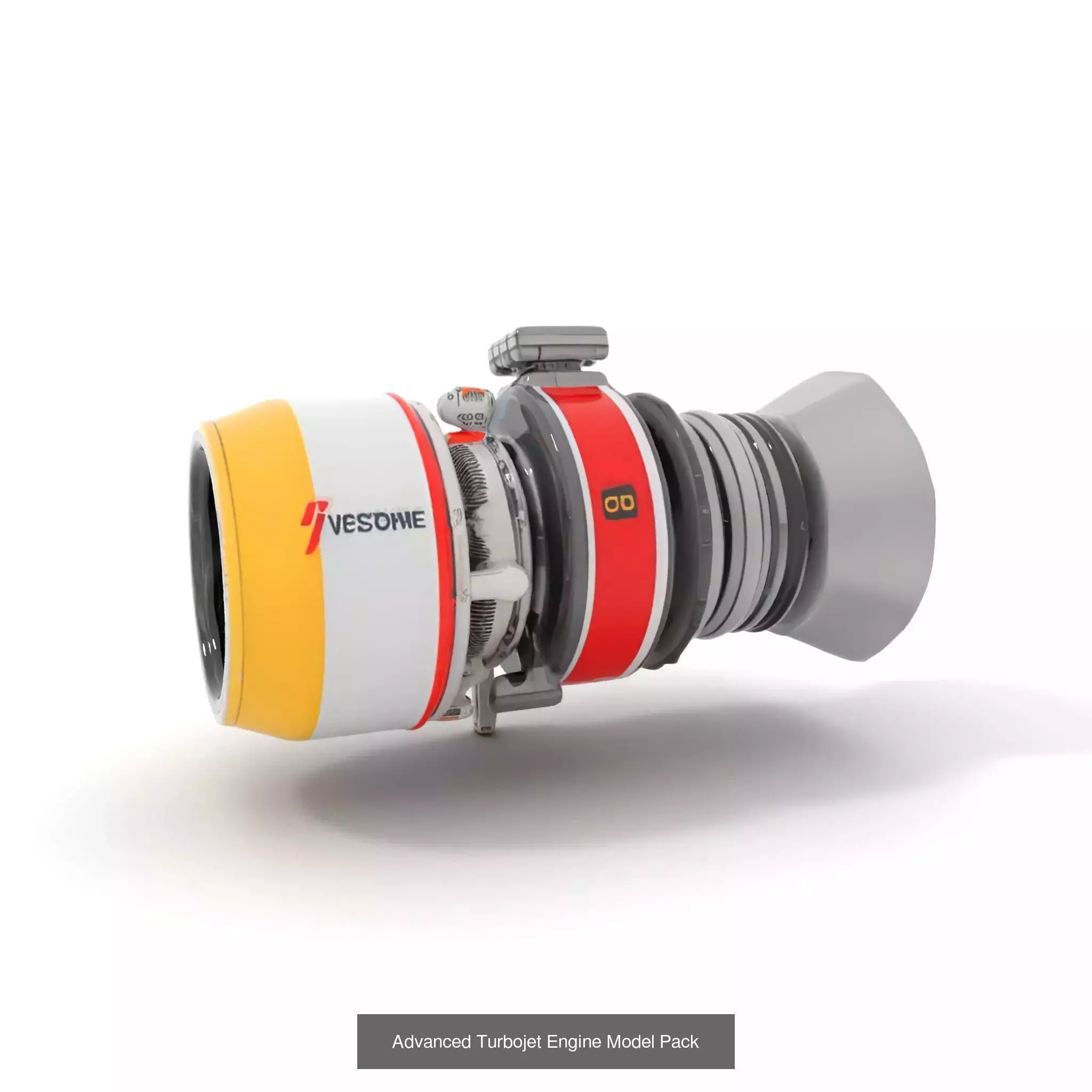 Futuristic Vacuum Engine Models 3D Model Collection_41