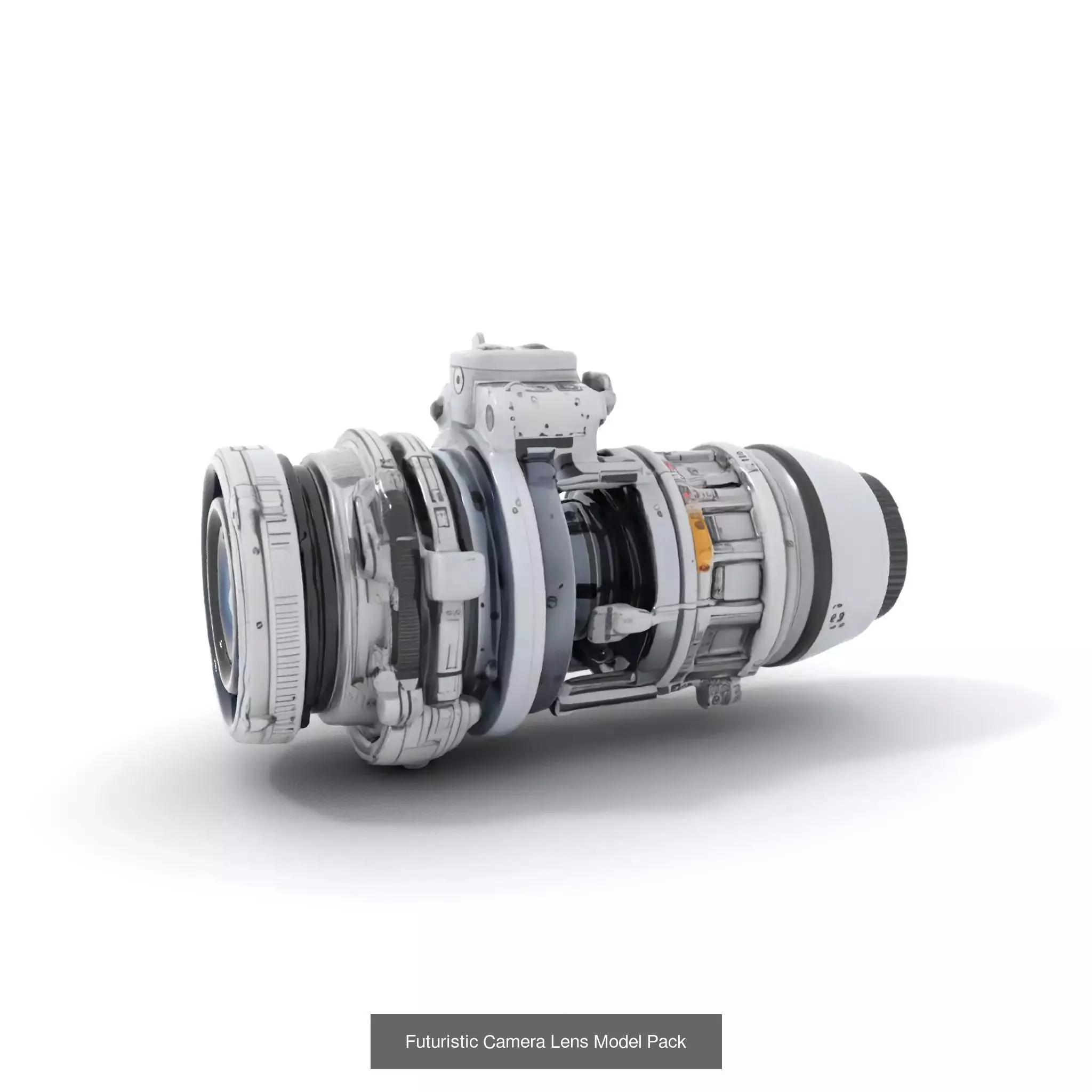 Futuristic Vacuum Engine Models 3D Model Collection_49
