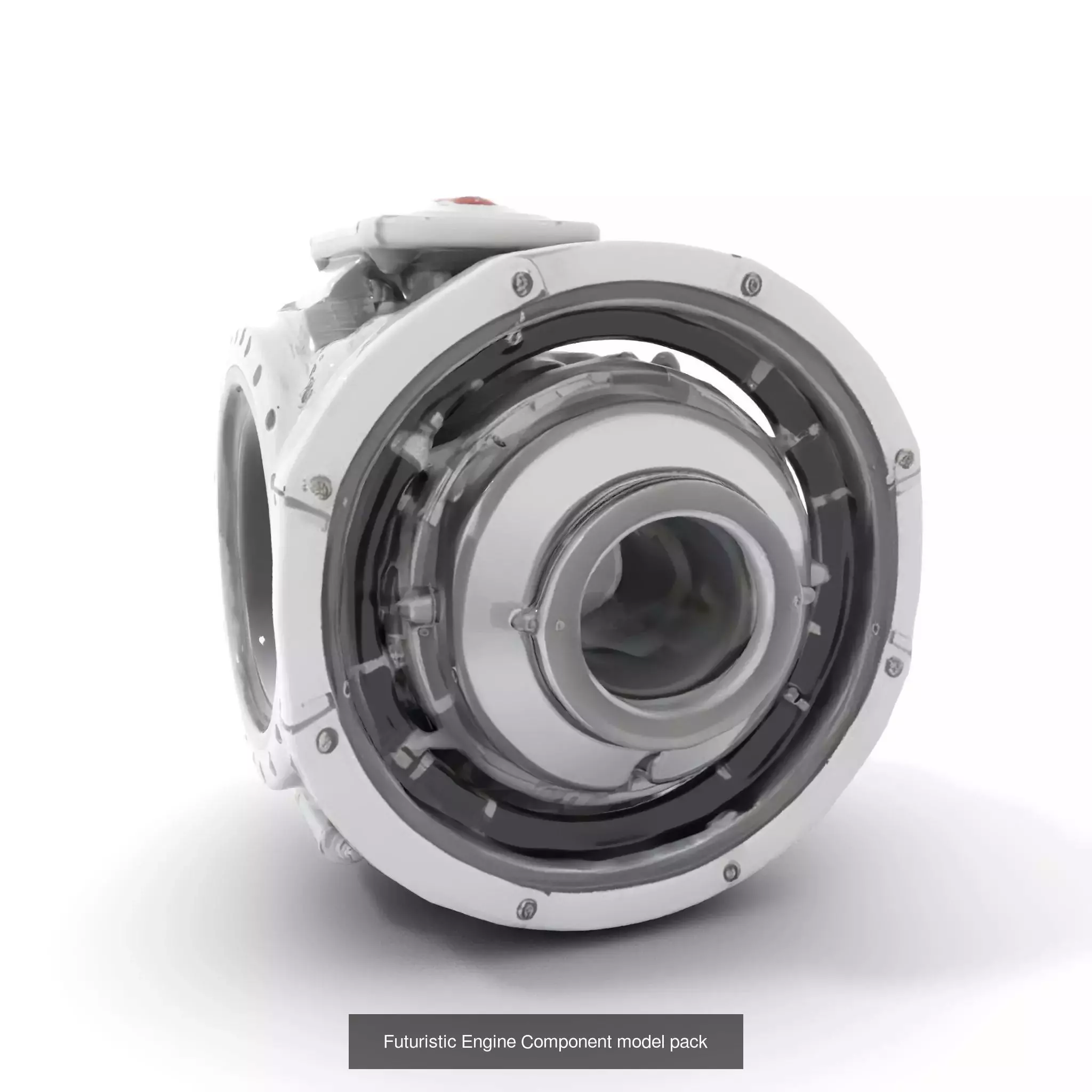 Futuristic Vacuum Engine Models 3D Model Collection_38