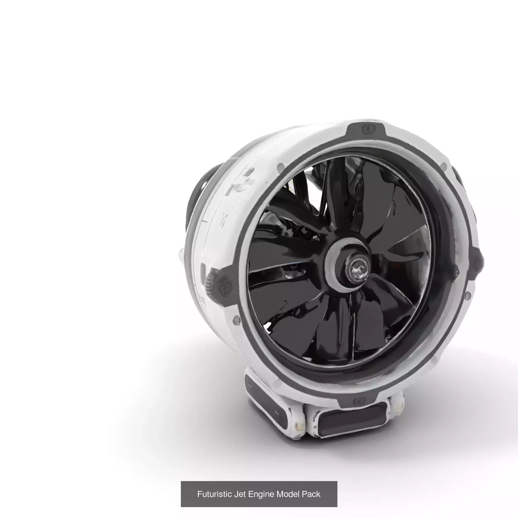 Futuristic Vacuum Engine Models 3D Model Collection_51