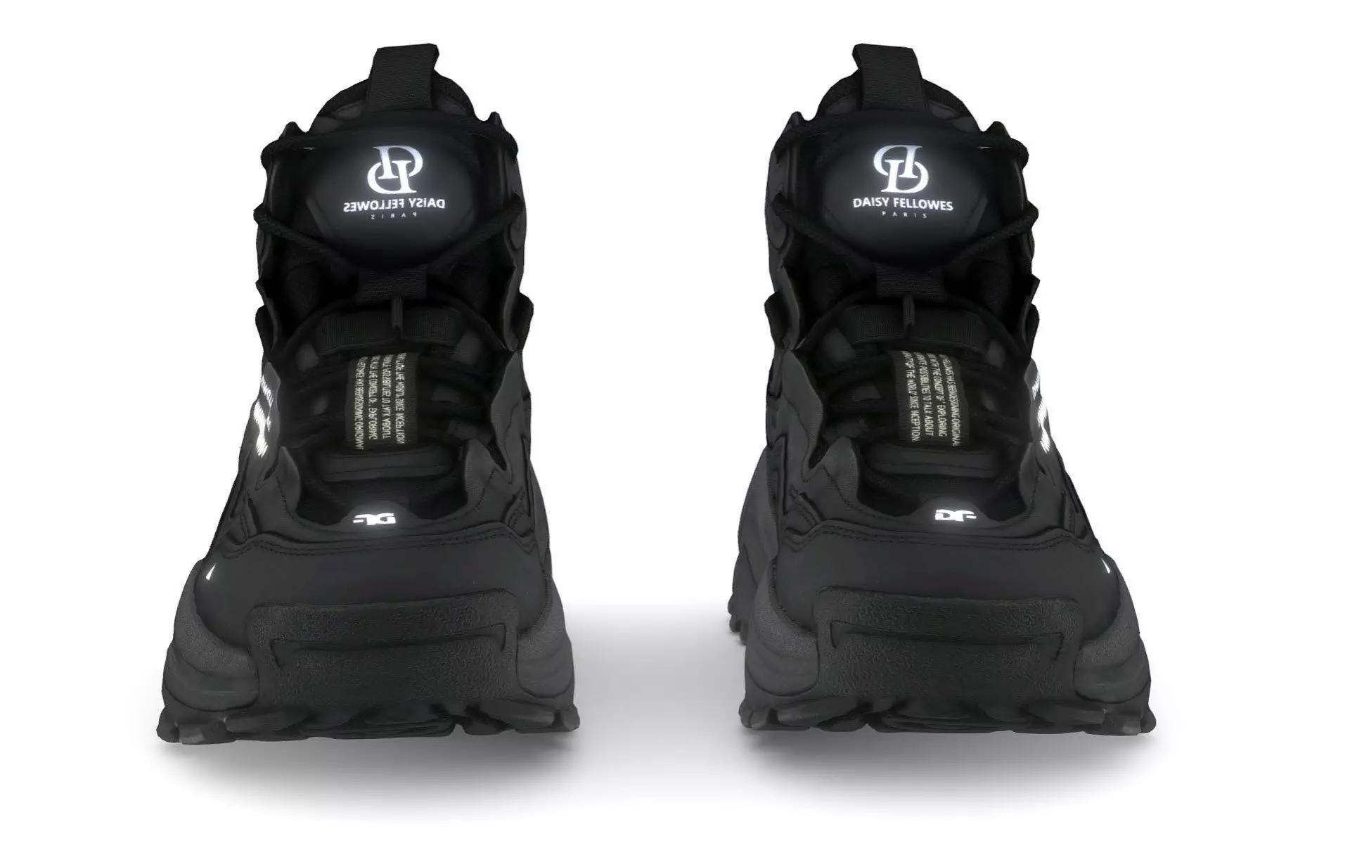 cyberpunk techwear sneaker trainer scifi future sneaker 31 Low-poly 3D model_1