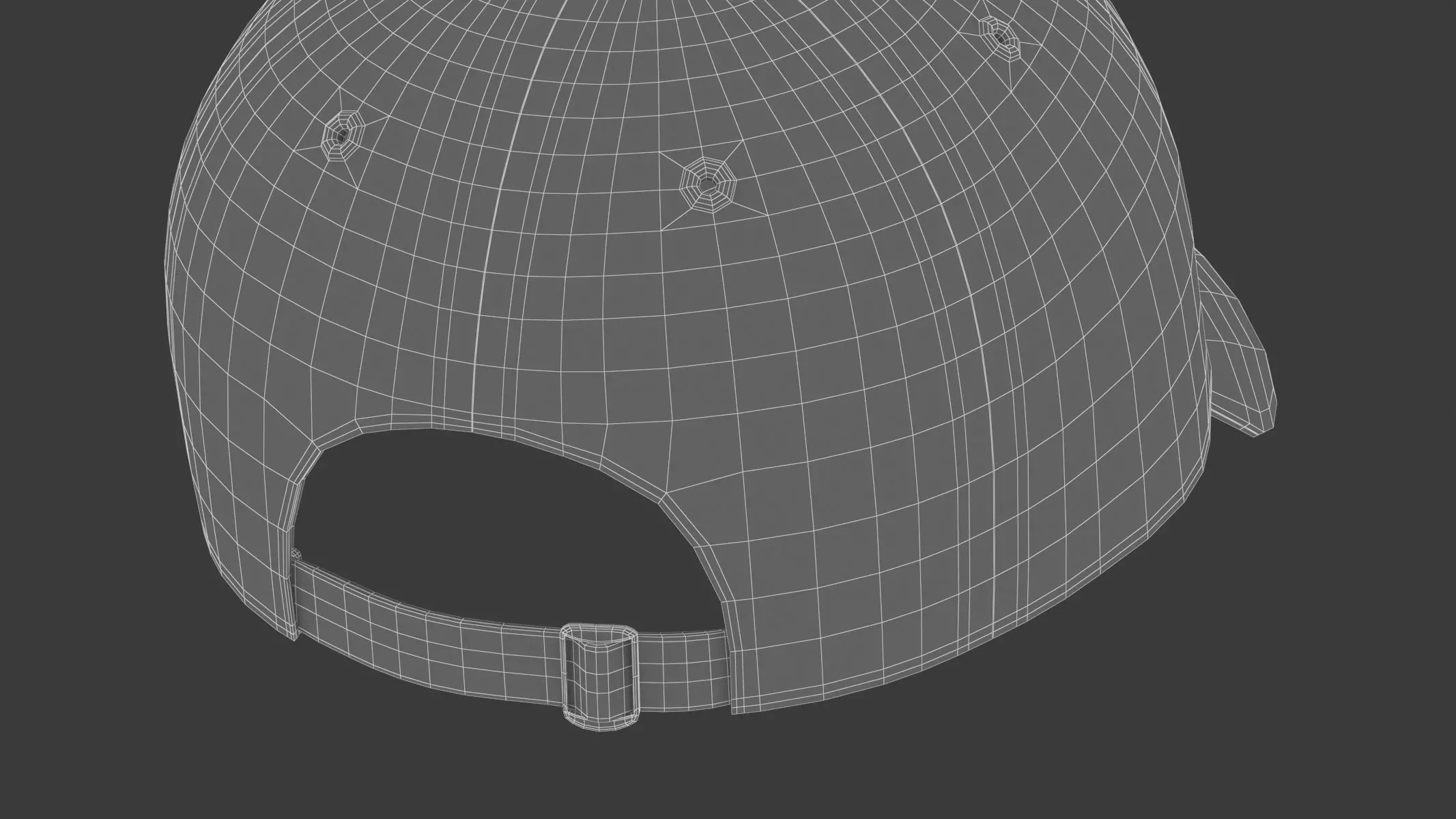 Baseball Cap 3D model_18