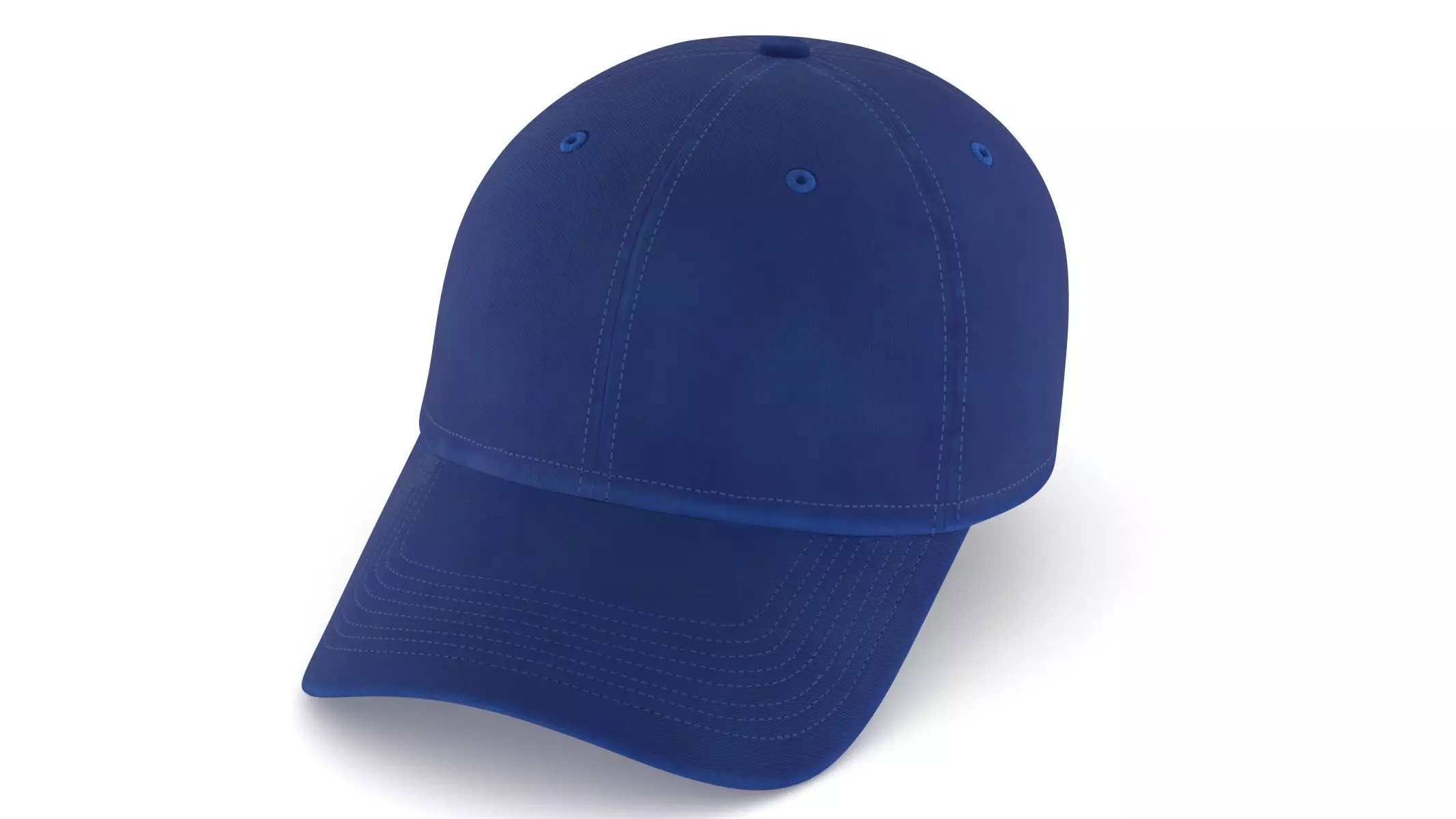 Baseball Cap 3D model_3