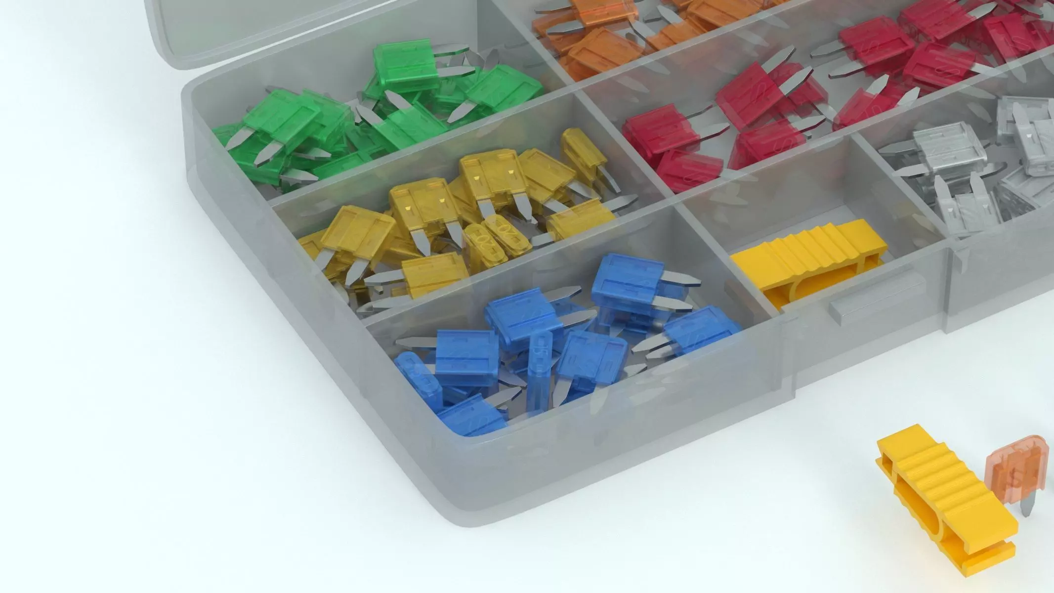 Garage Car Fuse Kit 3D model_7