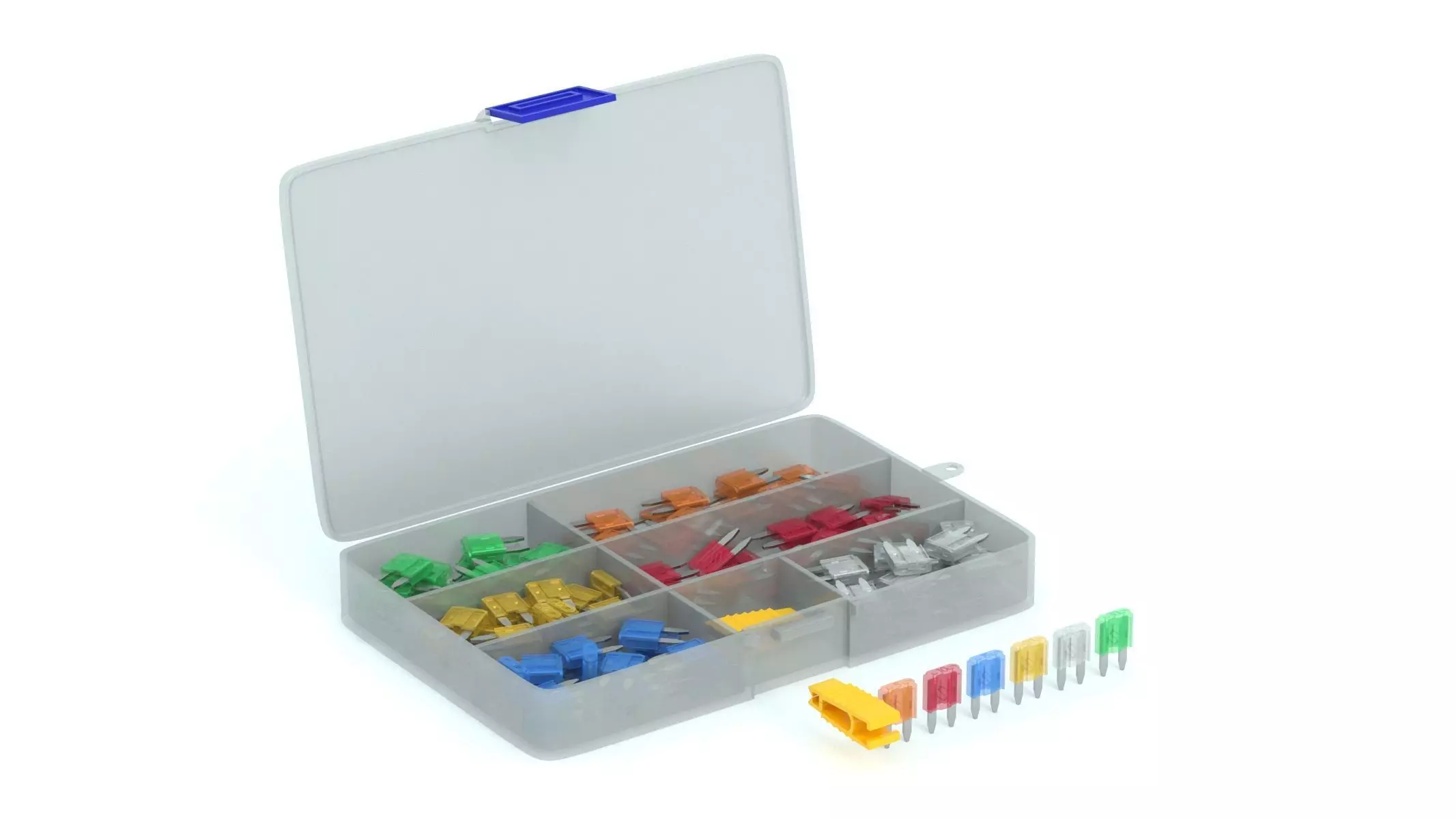 Garage Car Fuse Kit 3D model_0