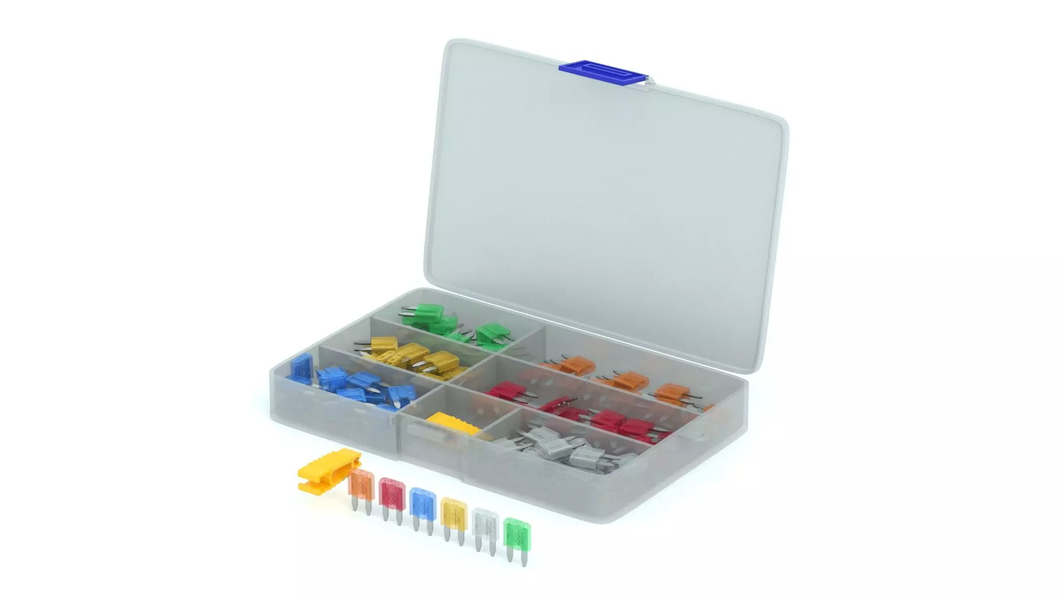 Garage Car Fuse Kit 3D model_3