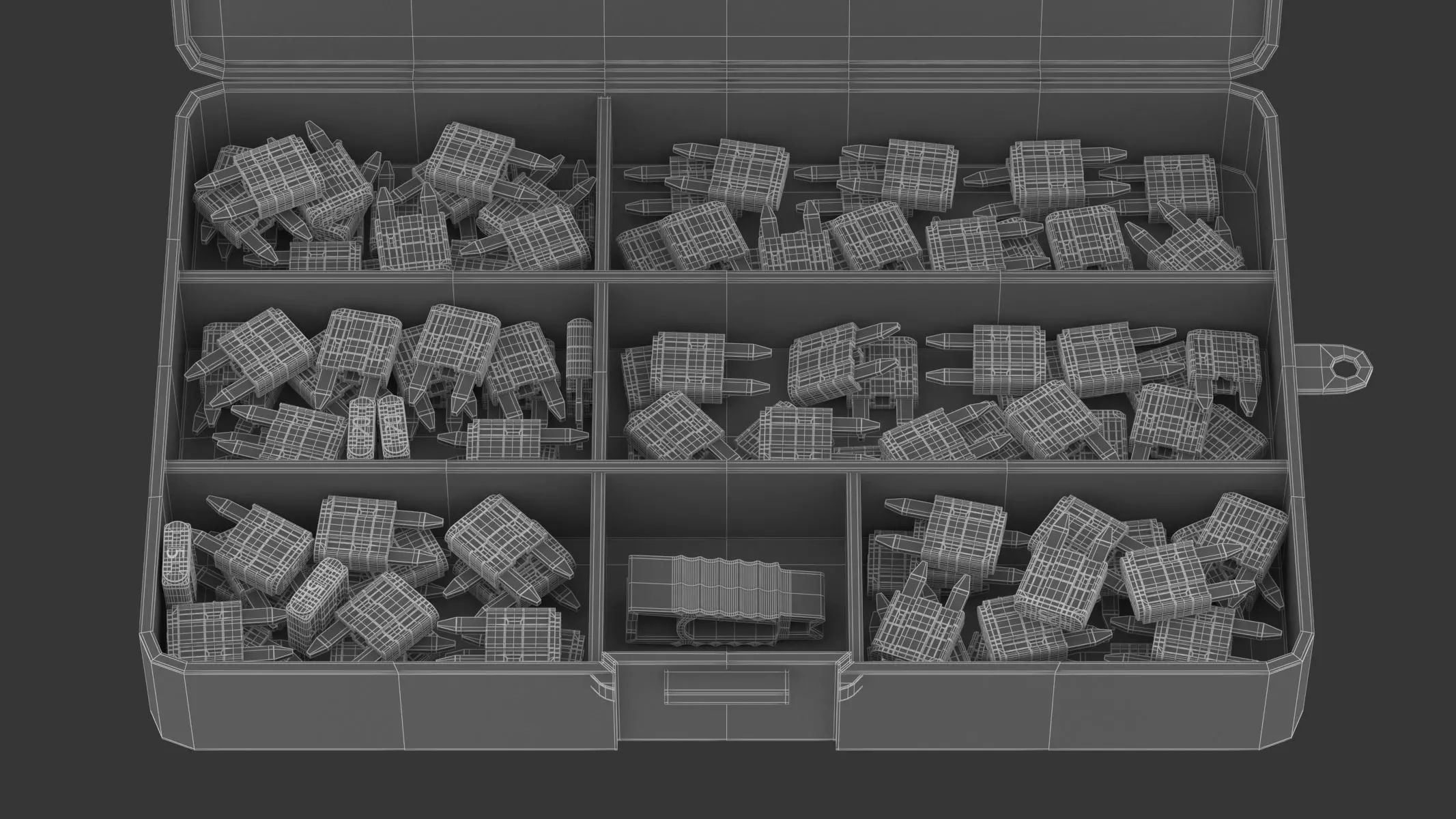 Garage Car Fuse Kit 3D model_17