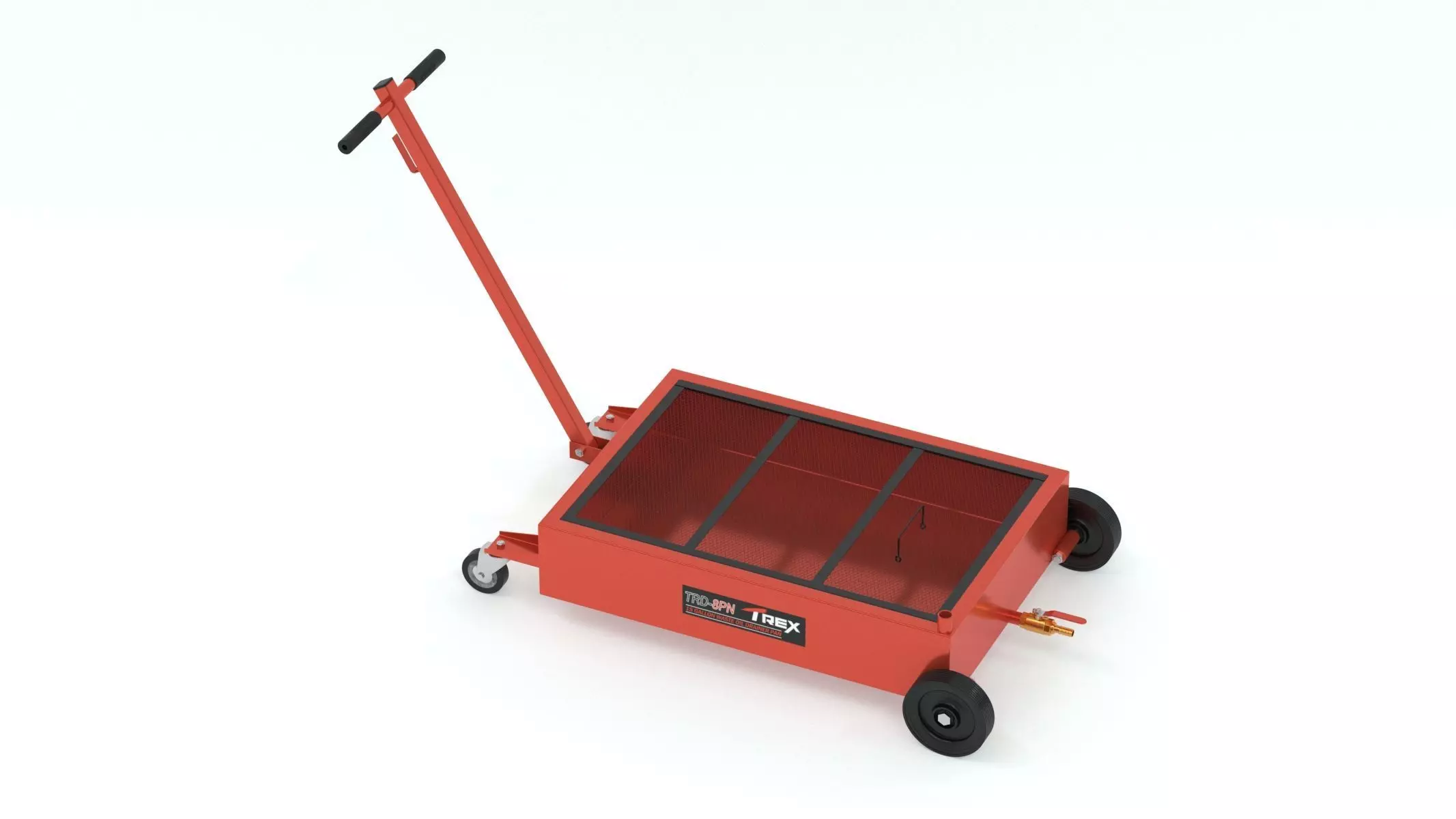 Garage Low Level Oil Drainer 3D model_6