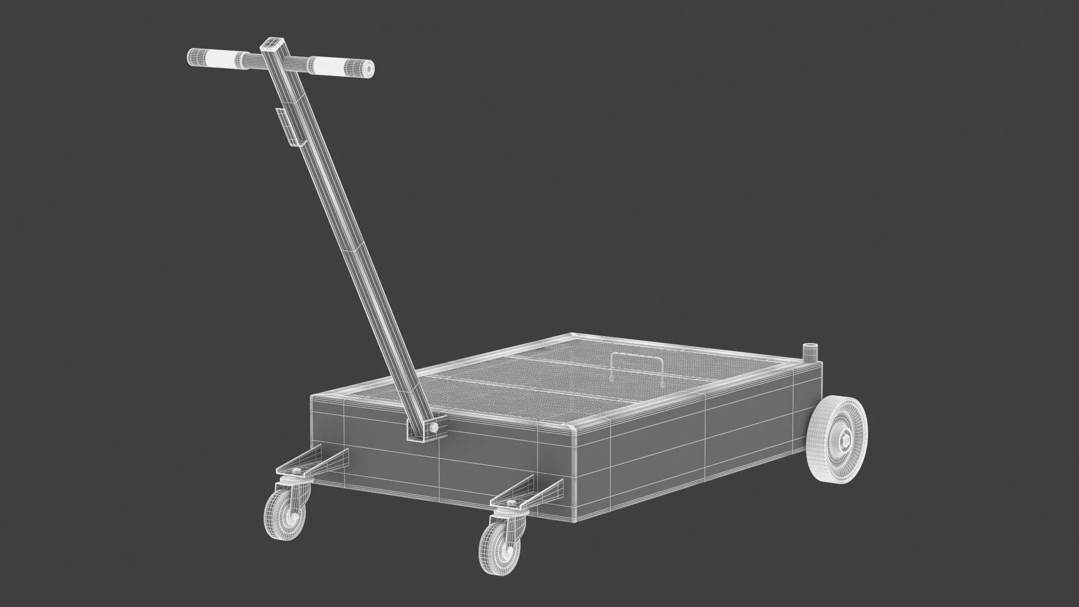 Garage Low Level Oil Drainer 3D model_2