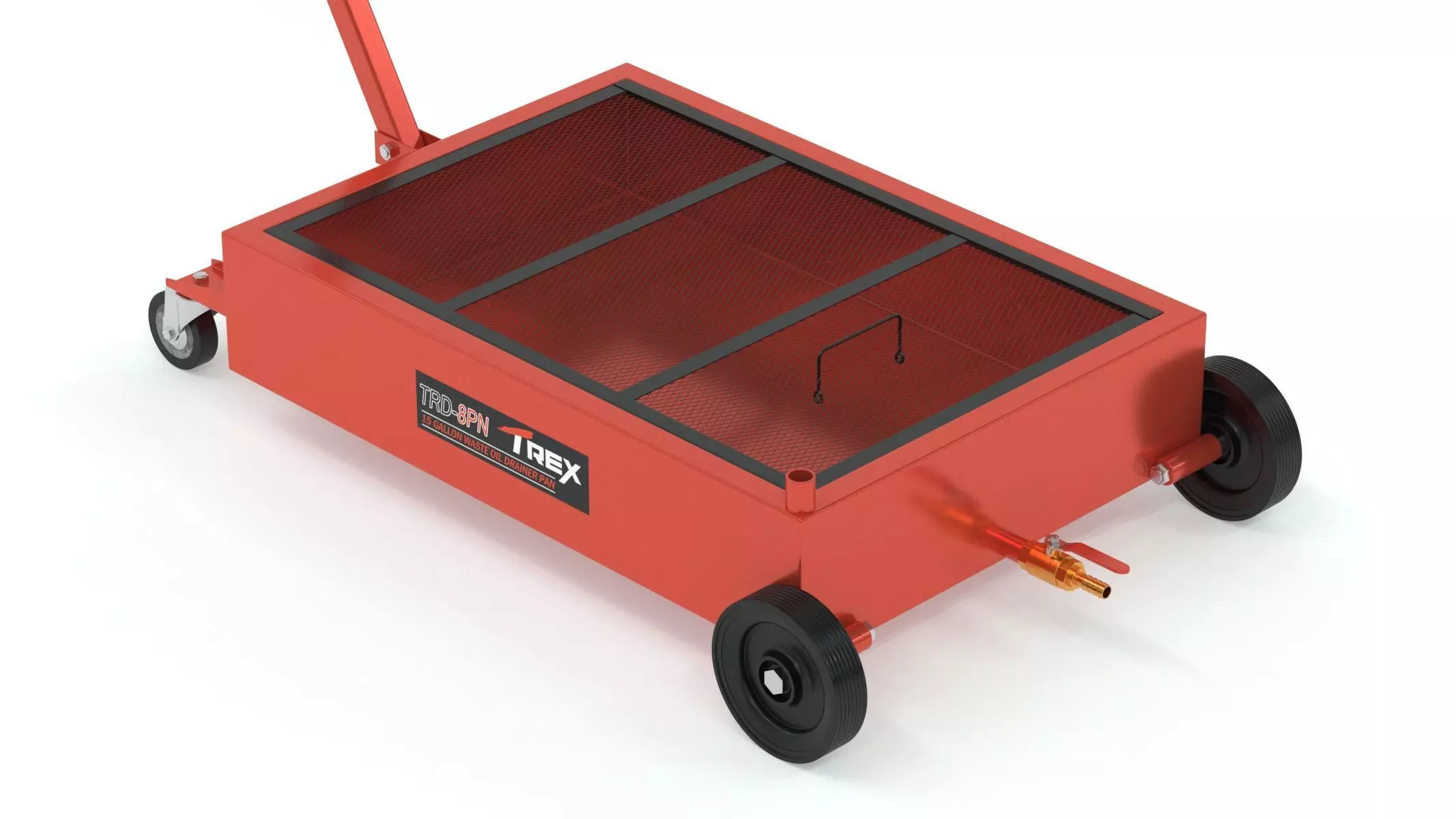 Garage Low Level Oil Drainer 3D model_7