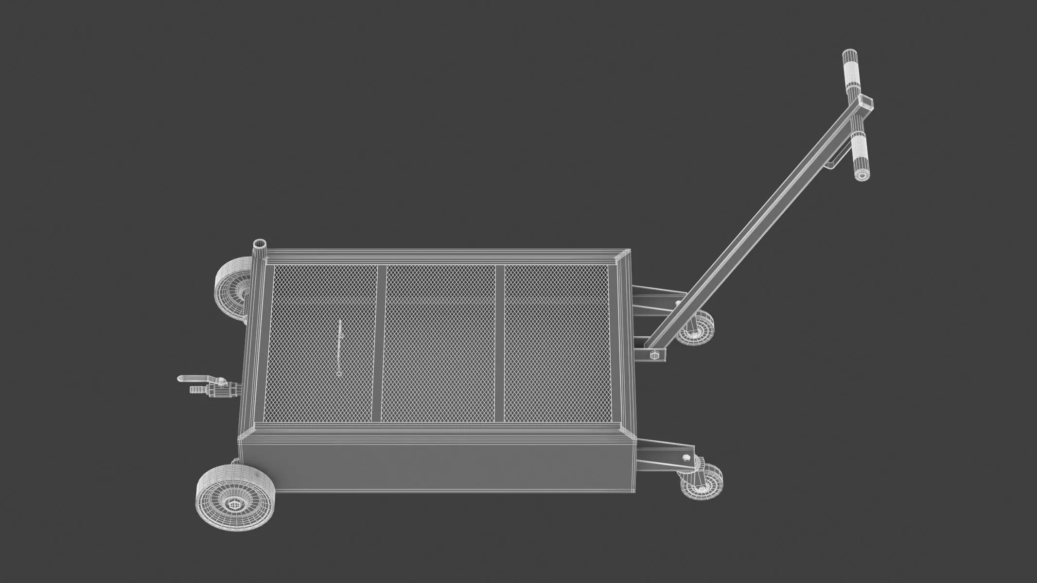 Garage Low Level Oil Drainer 3D model_16