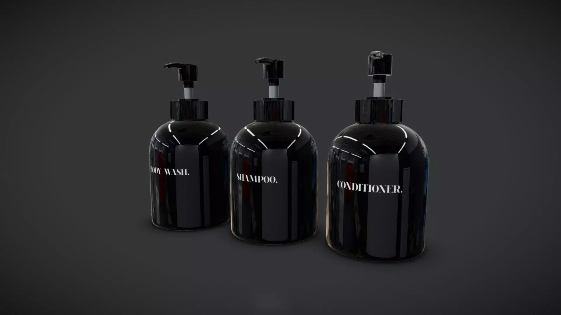 Shower And Storage Set 3D model_17