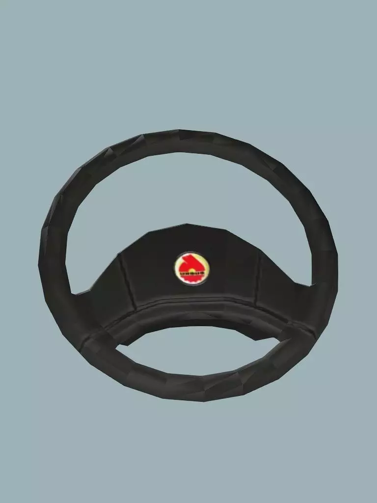 Farm Tractor X2 4115M 3D Model Low-poly 3D model_7