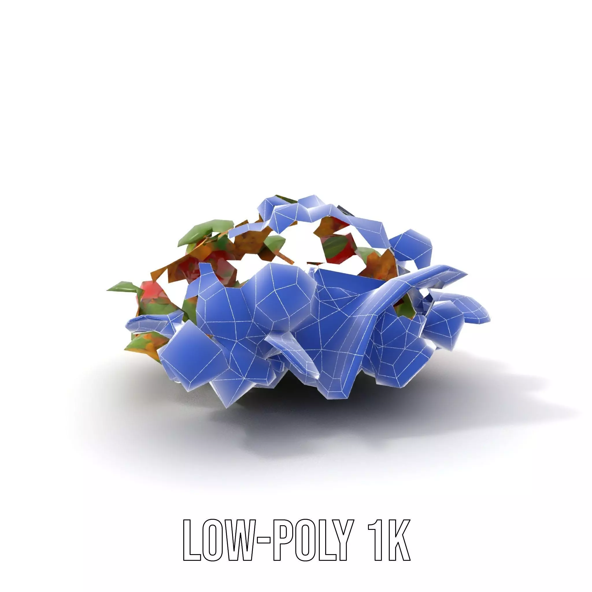 Vibrant Bulgur Salad model pack Low-poly 3D model_28