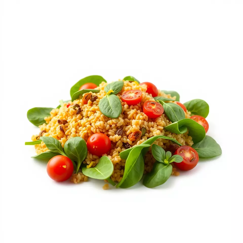 Vibrant Bulgur Salad model pack Low-poly 3D model_2