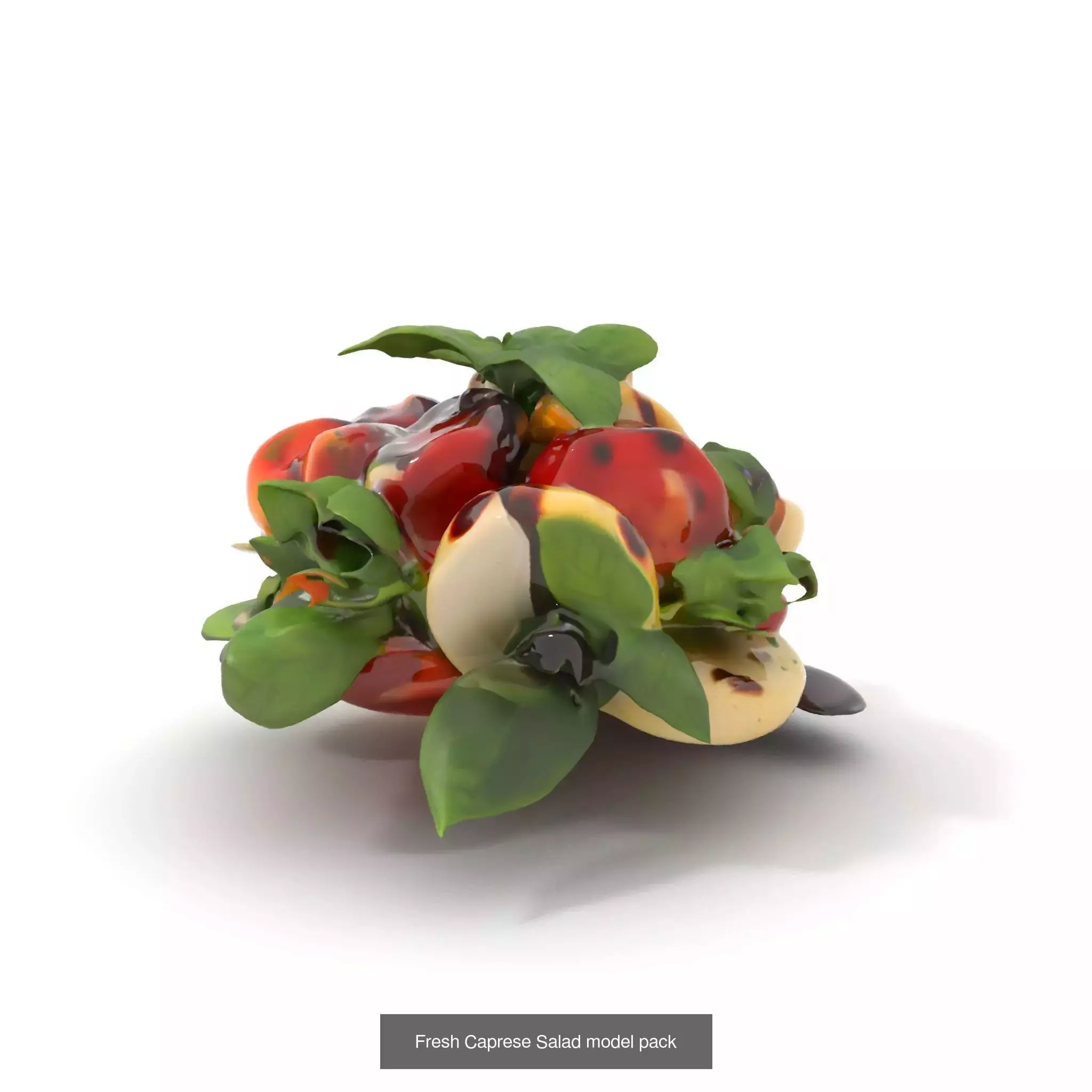 Gourmet Salad 3D Models Pack 3D Model Collection_55
