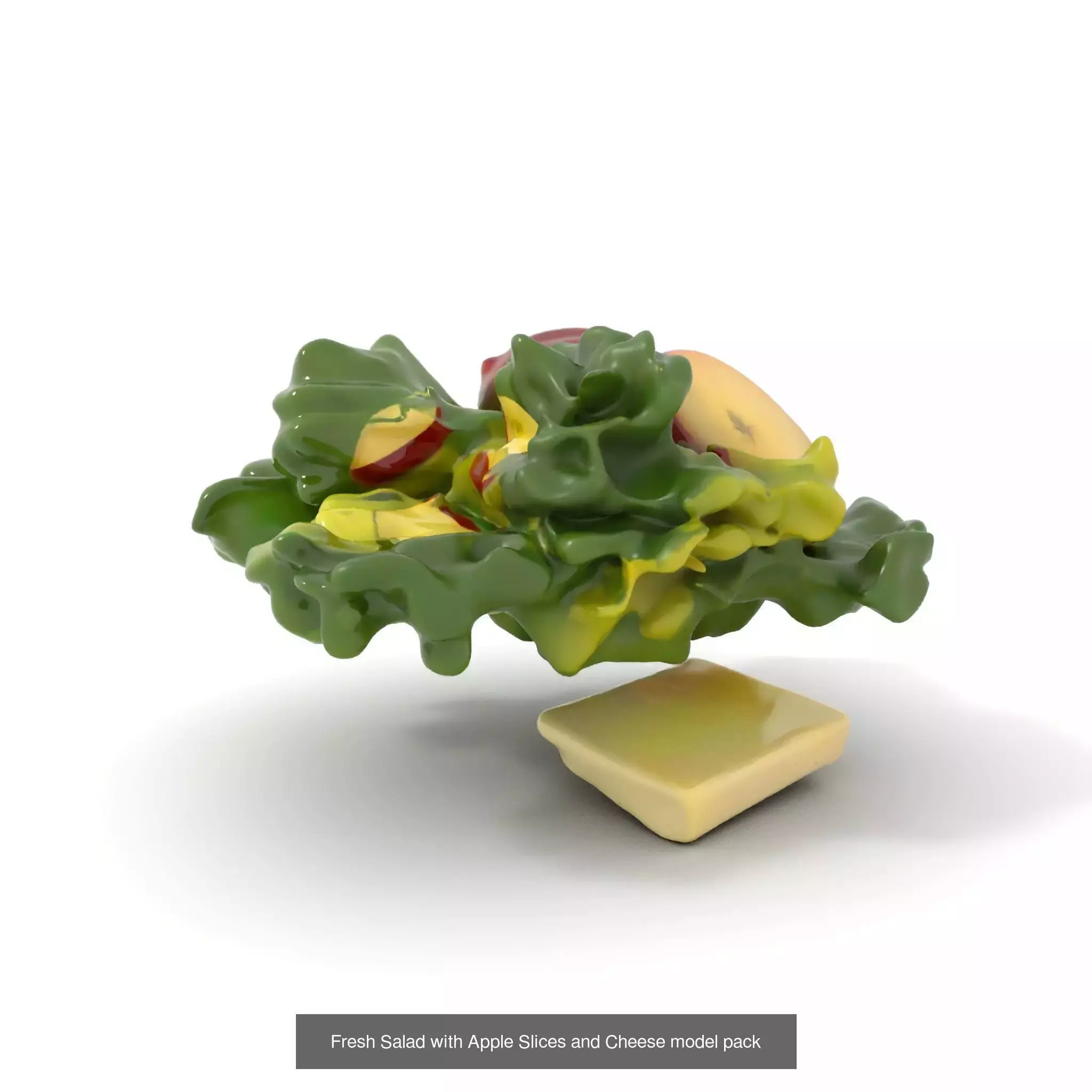 Gourmet Salad 3D Models Pack 3D Model Collection_49