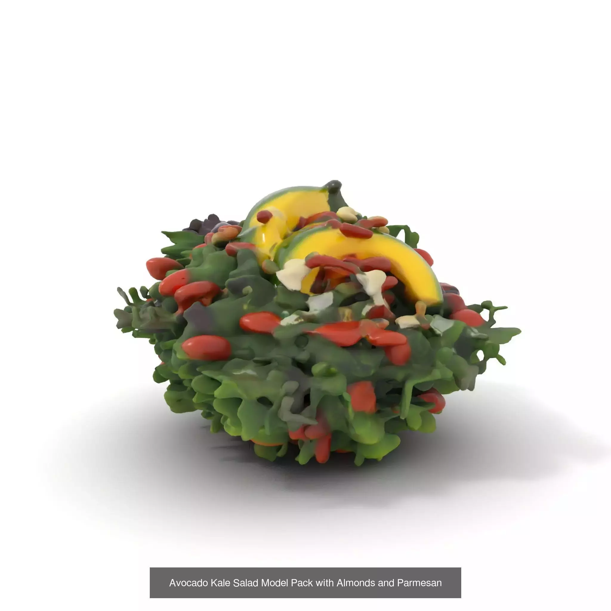 Gourmet Salad 3D Models Pack 3D Model Collection_43