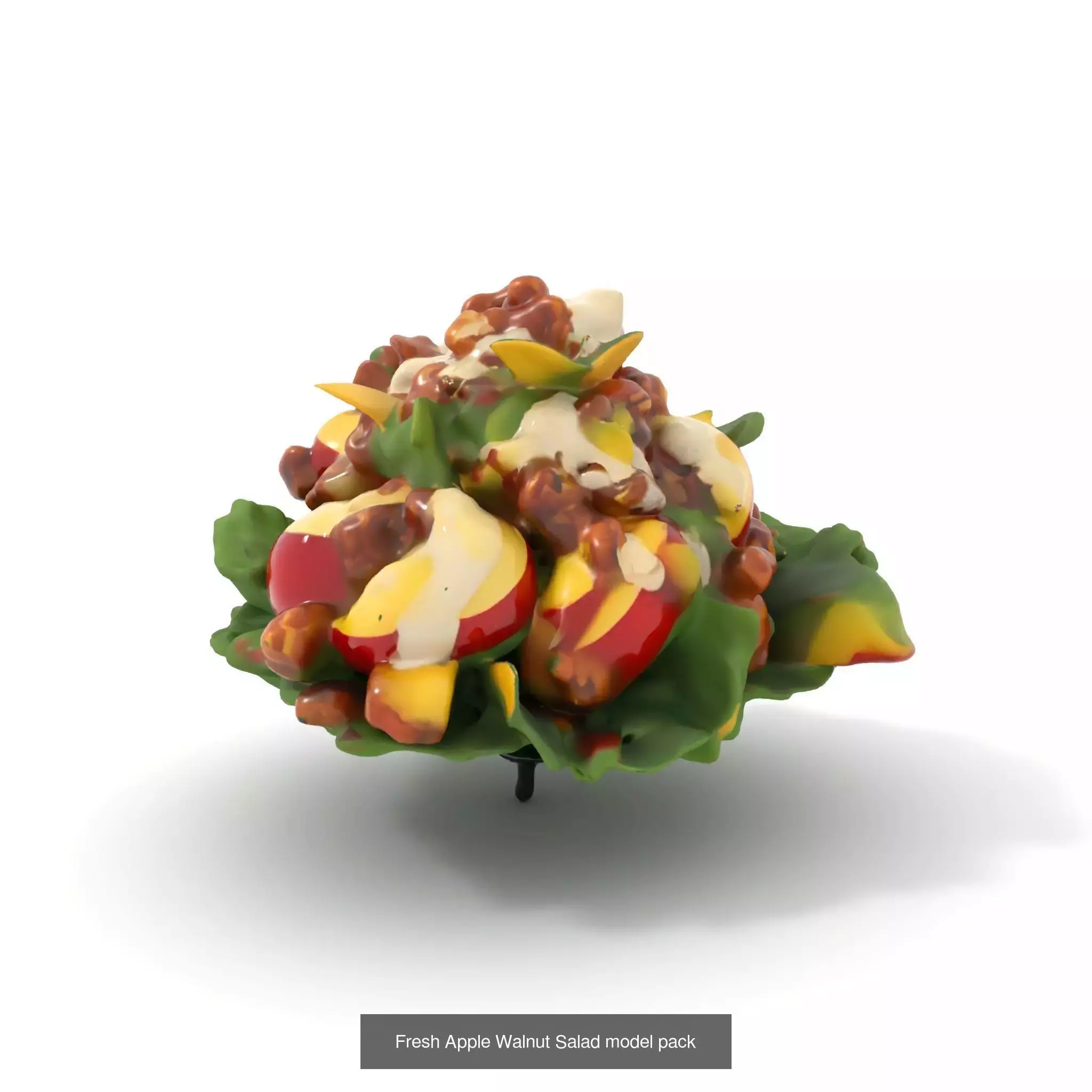 Gourmet Salad 3D Models Pack 3D Model Collection_57