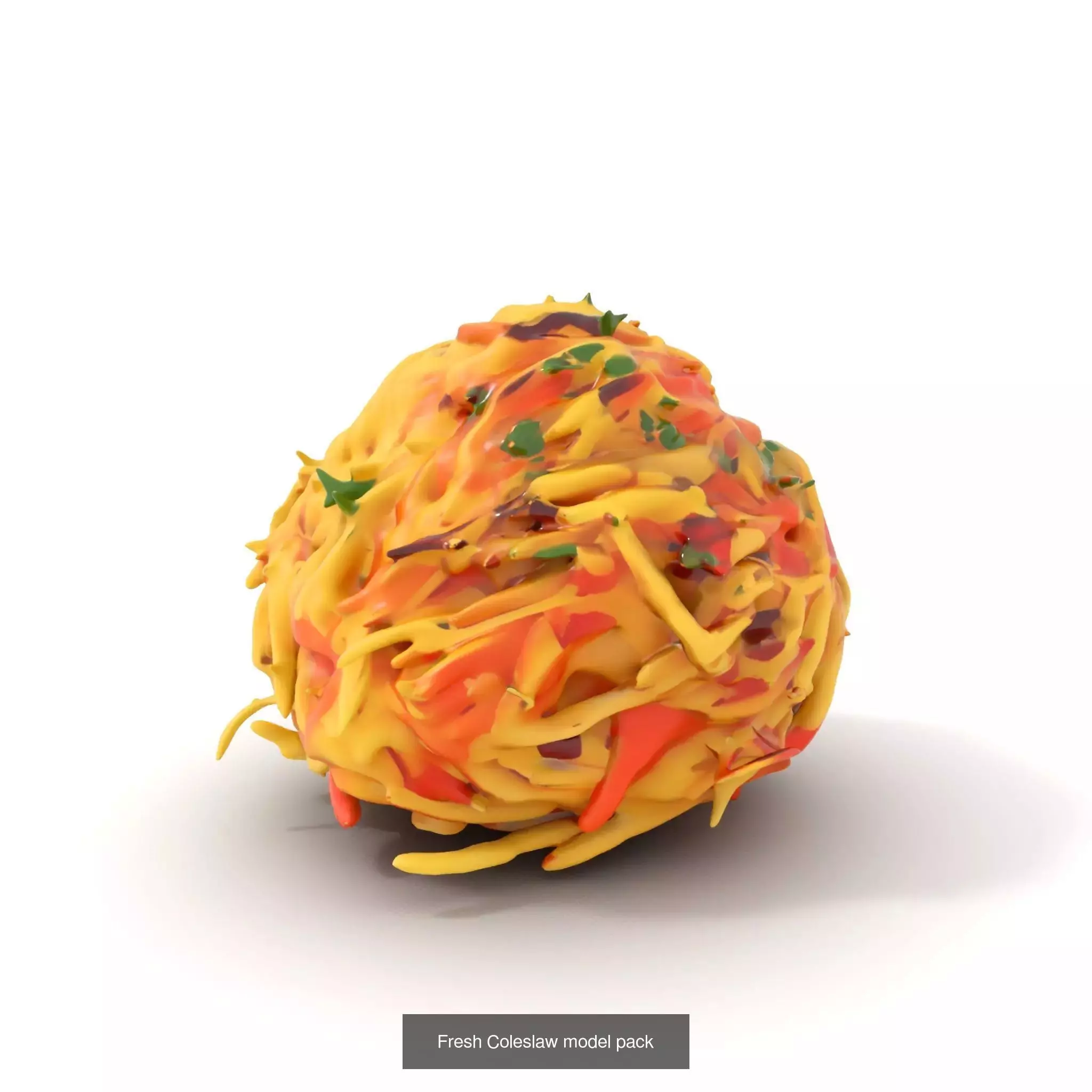 Gourmet Salad 3D Models Pack 3D Model Collection_58