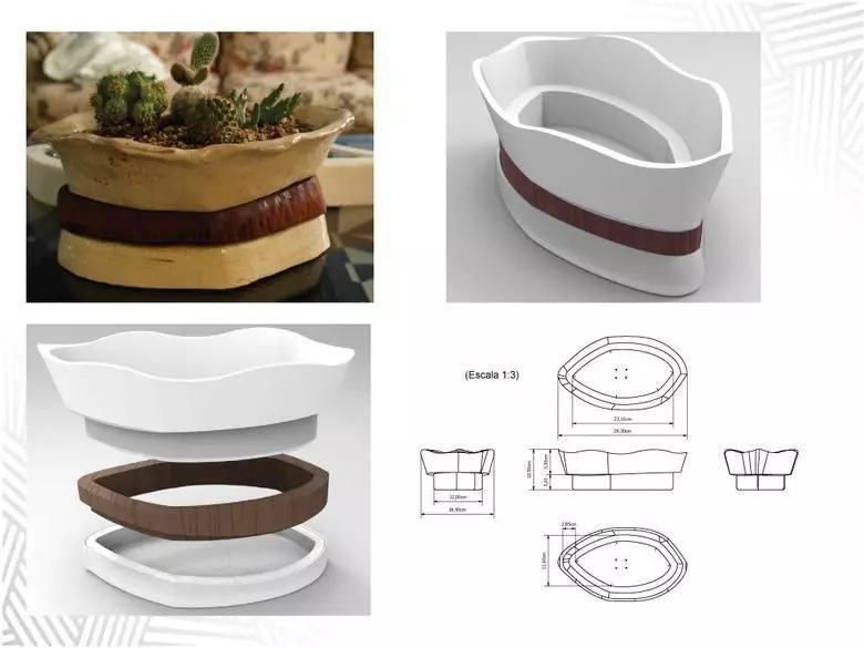 Product and packaging prototyp Free low-poly 3D model