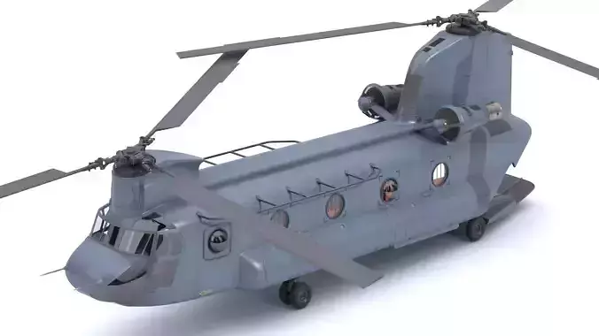 Boeing CH-47 Chinook 3D model