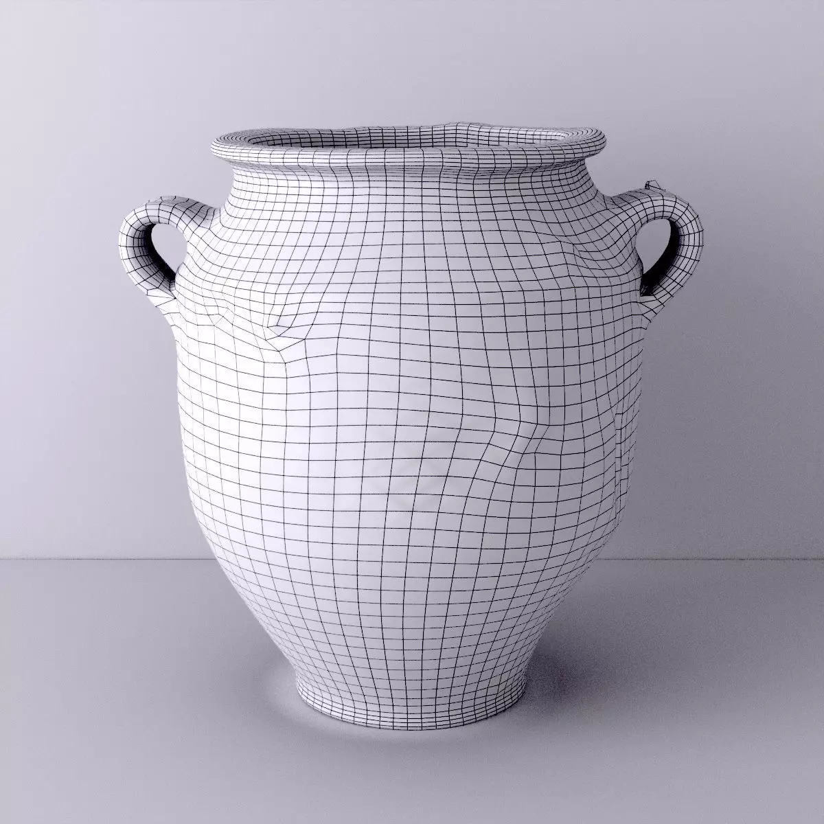French Terracotta Pot A Confit 1 3D model_3
