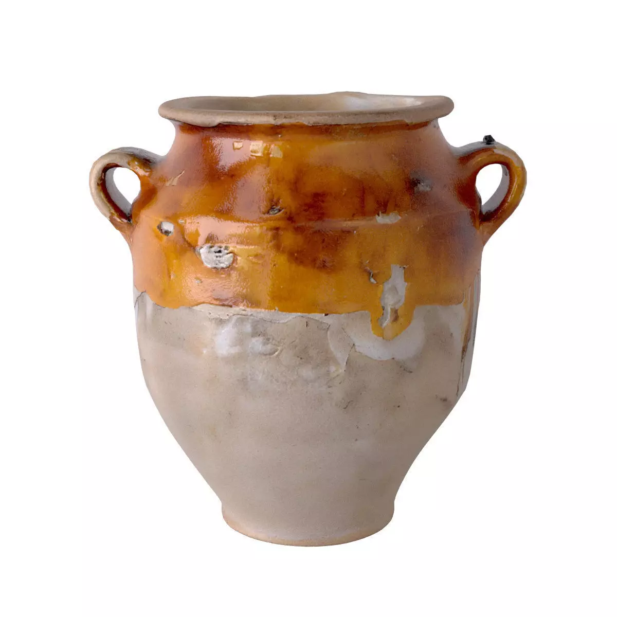 French Terracotta Pot A Confit 1 3D model_2