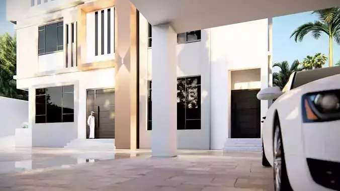 HOUSE exterior design 3D model