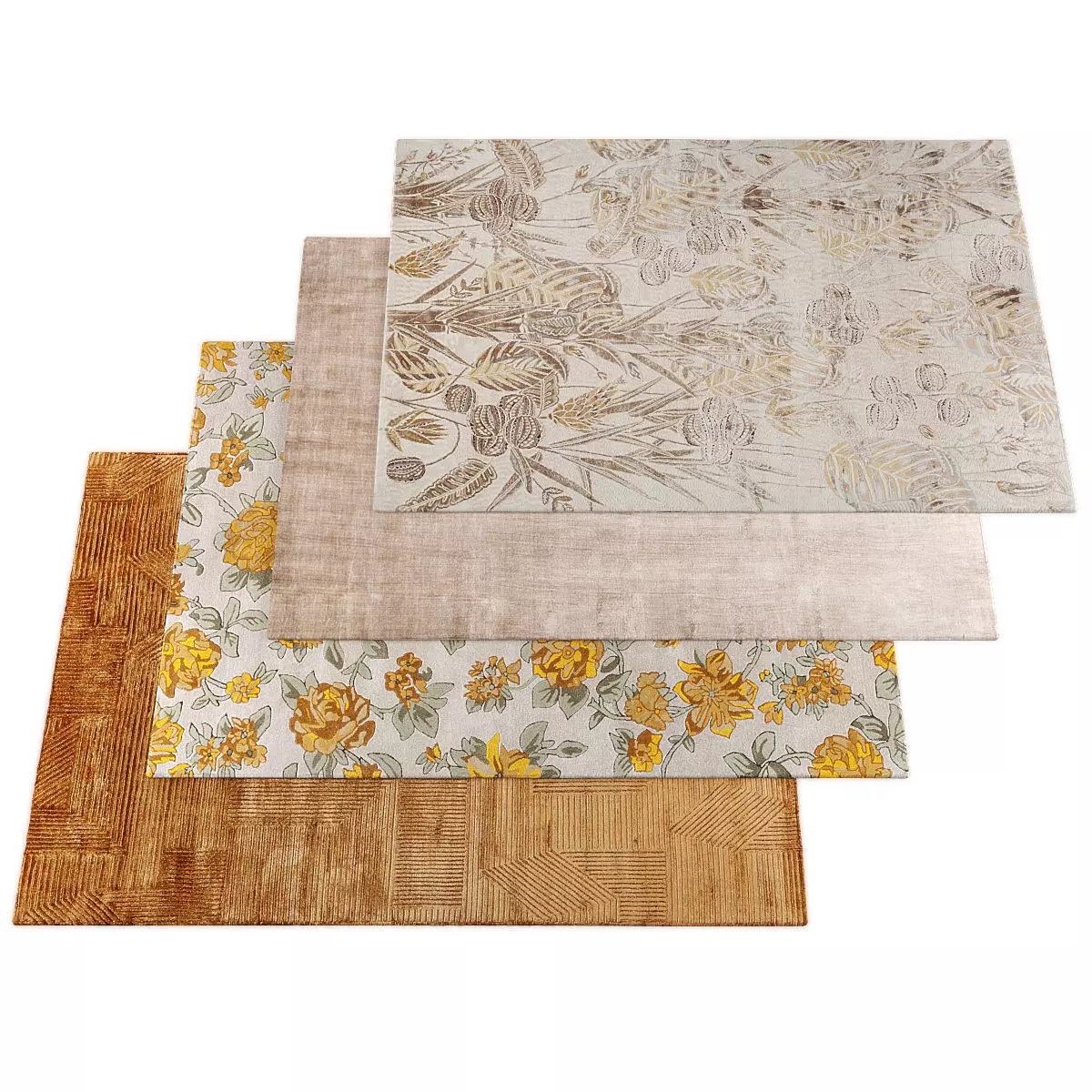 Rugs532 Low-poly 3D model_2