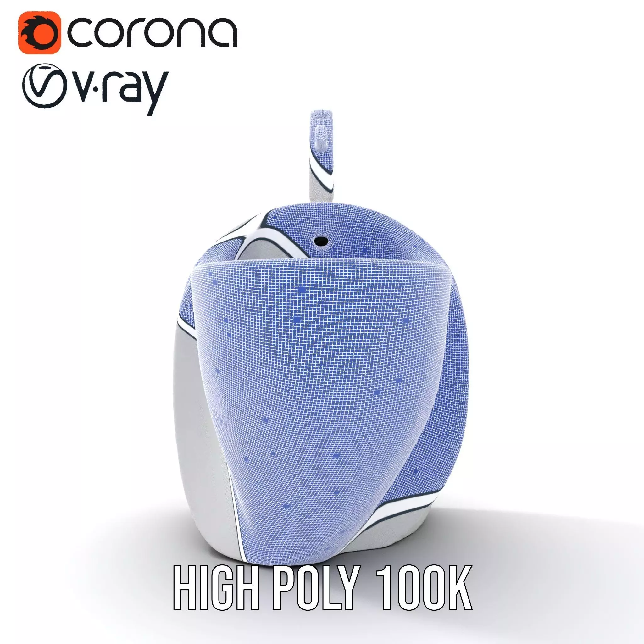 Modern White Urinal model pack Low-poly 3D model_32