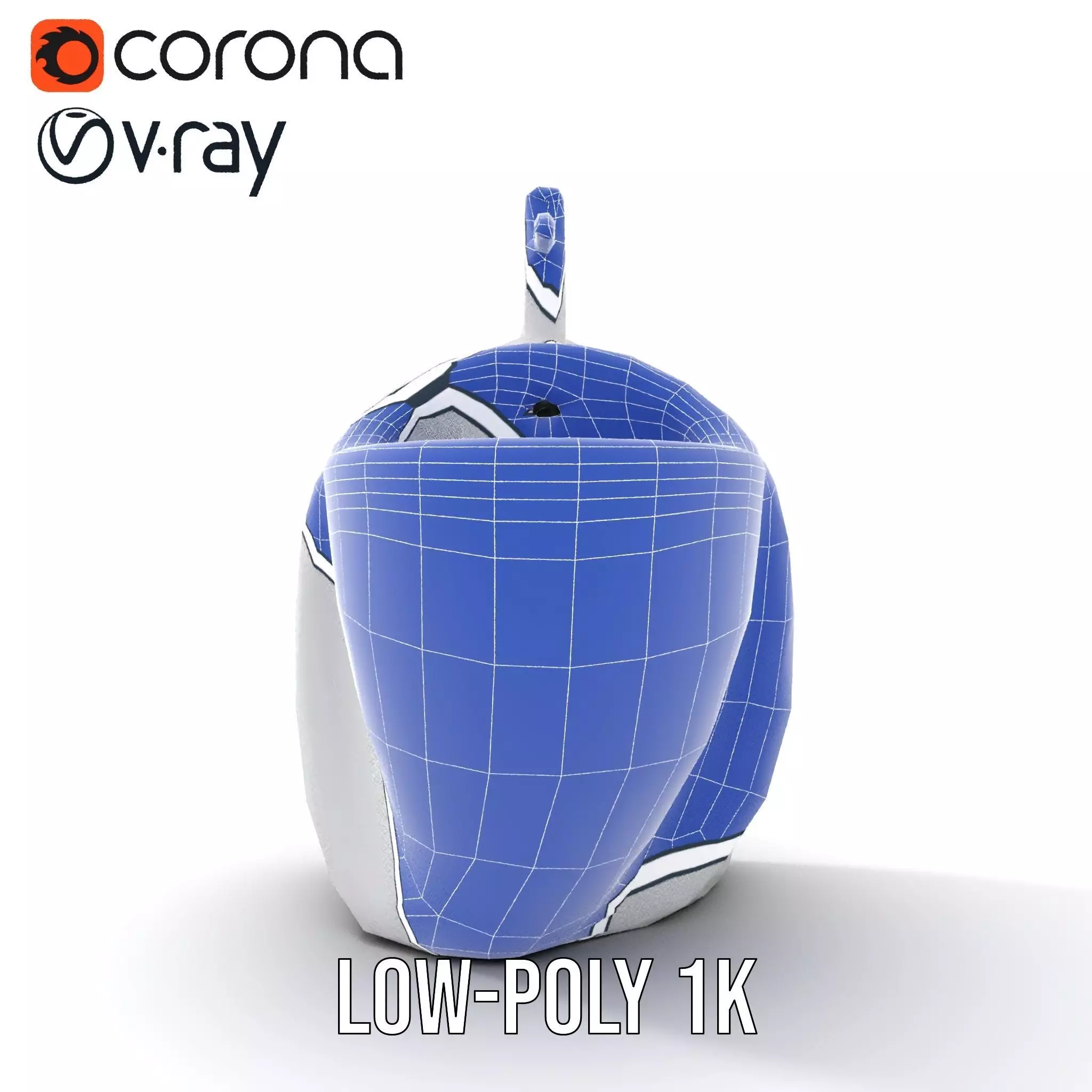 Modern White Urinal model pack Low-poly 3D model_25