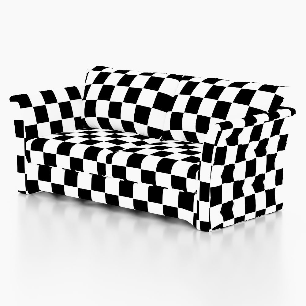Sofa Giano Smania 3D model_4