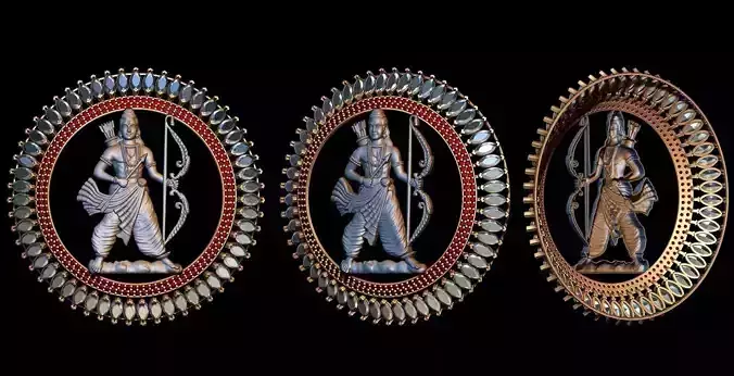 SHREE RAM PENDANT