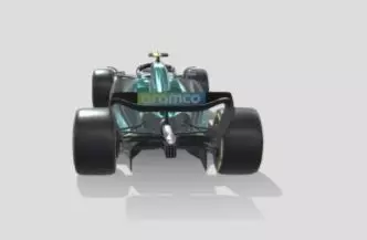 Aston Martin F1 AMR23 2023 3D model_2