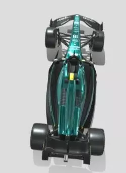 Aston Martin F1 AMR23 2023 3D model_3