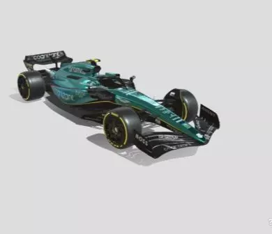Aston Martin F1 AMR23 2023 3D model_0