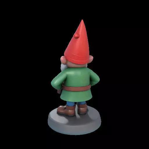 2195  Fairy Tale Gnome  Color  Full  Body Figurine 3D print model_15