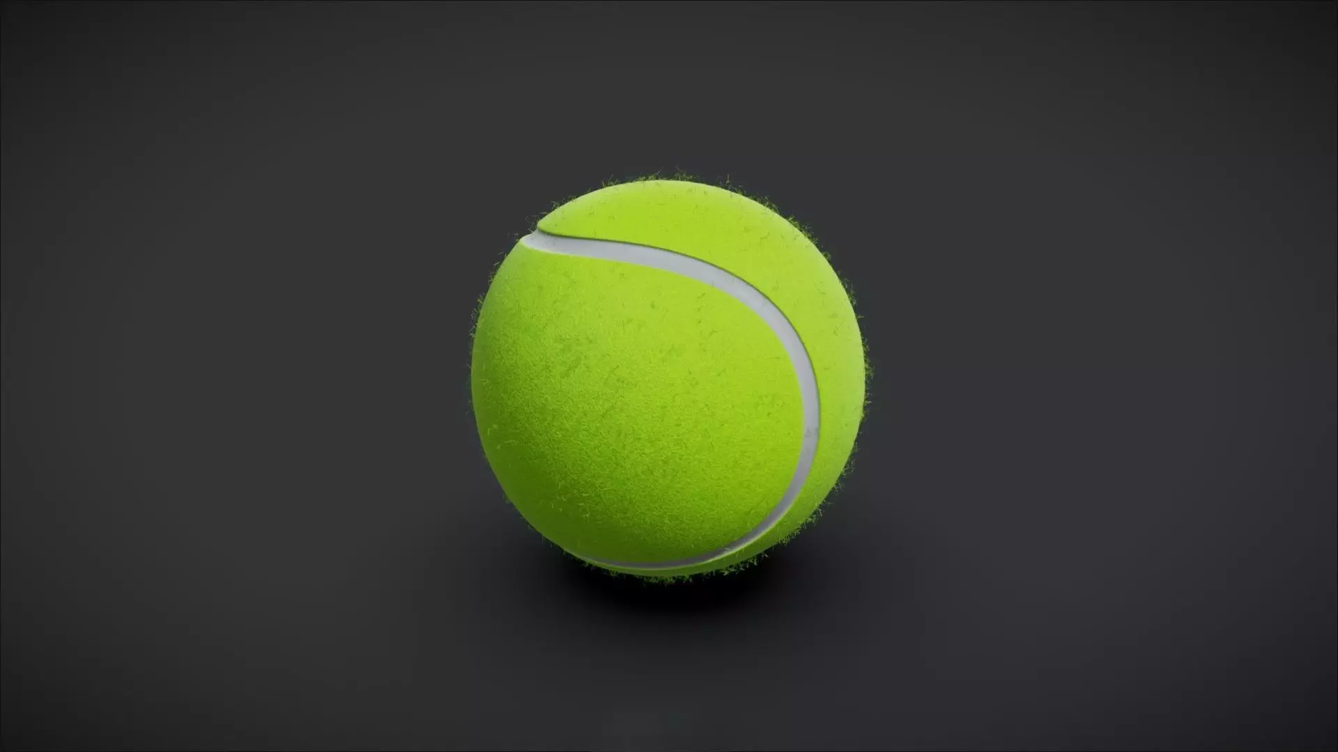 Tennis Ball 3D model