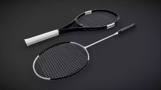 Customizable Rackets Tennis Badminton