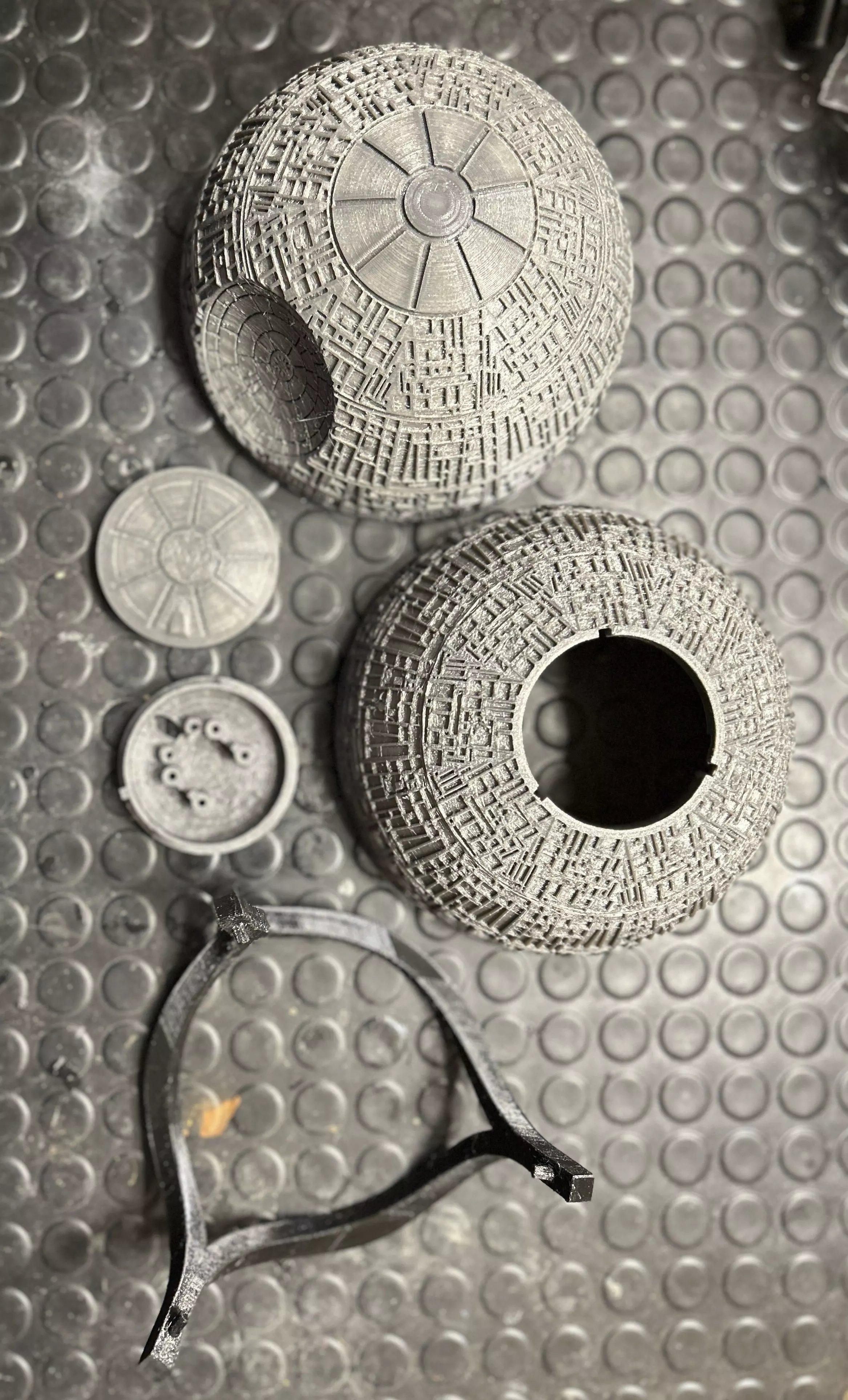 Star Wars Death Star 3D Printed Lamp or Money Box or Decoration 3D print model_6