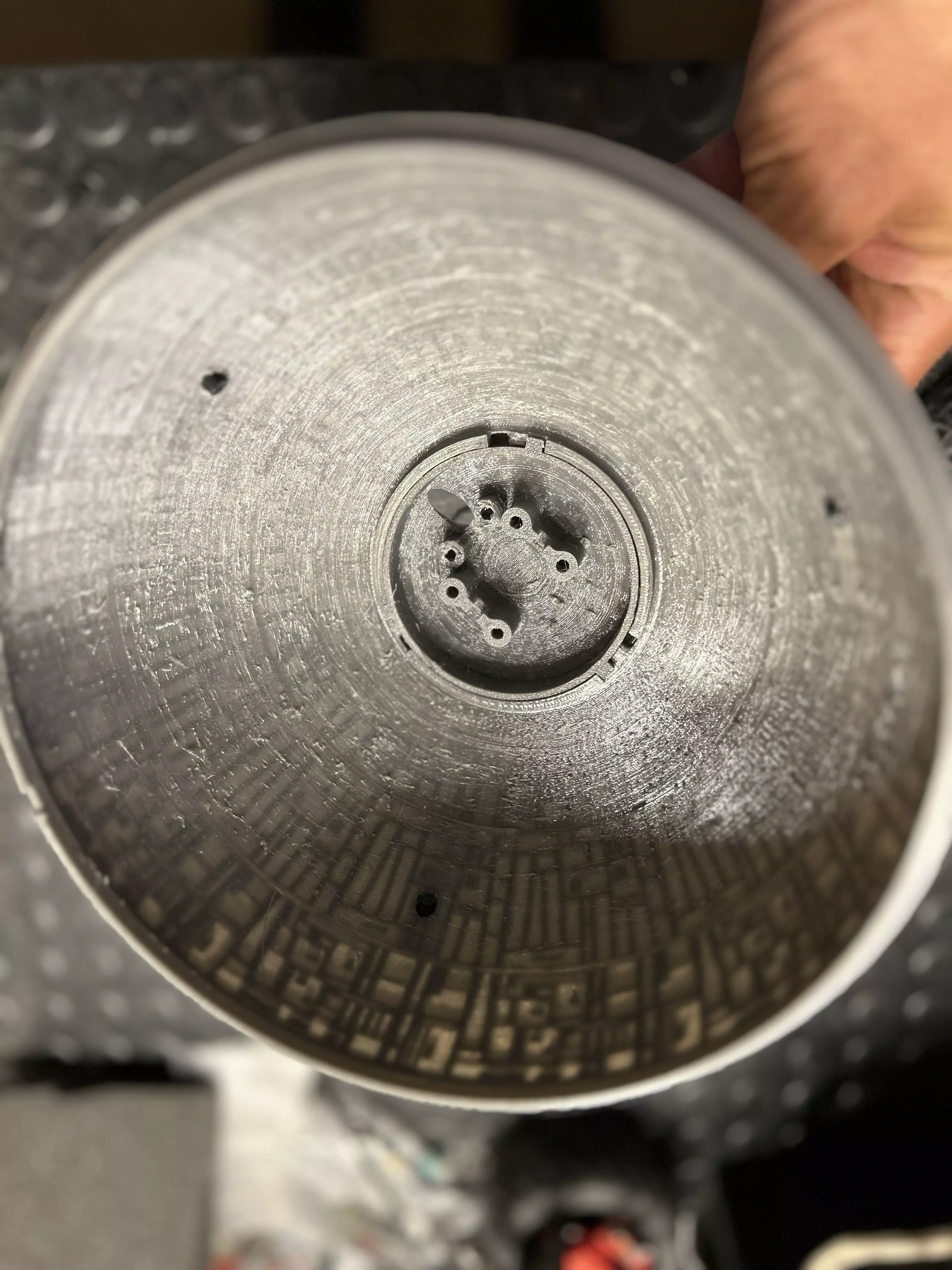 Star Wars Death Star 3D Printed Lamp or Money Box or Decoration 3D print model_11