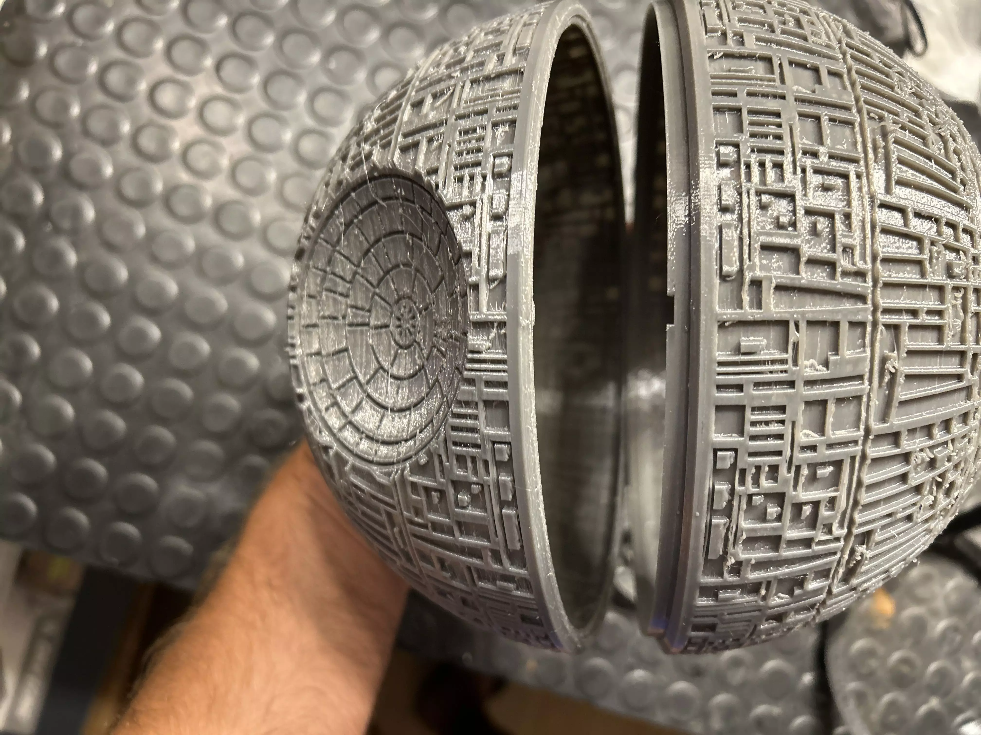 Star Wars Death Star 3D Printed Lamp or Money Box or Decoration 3D print model_8