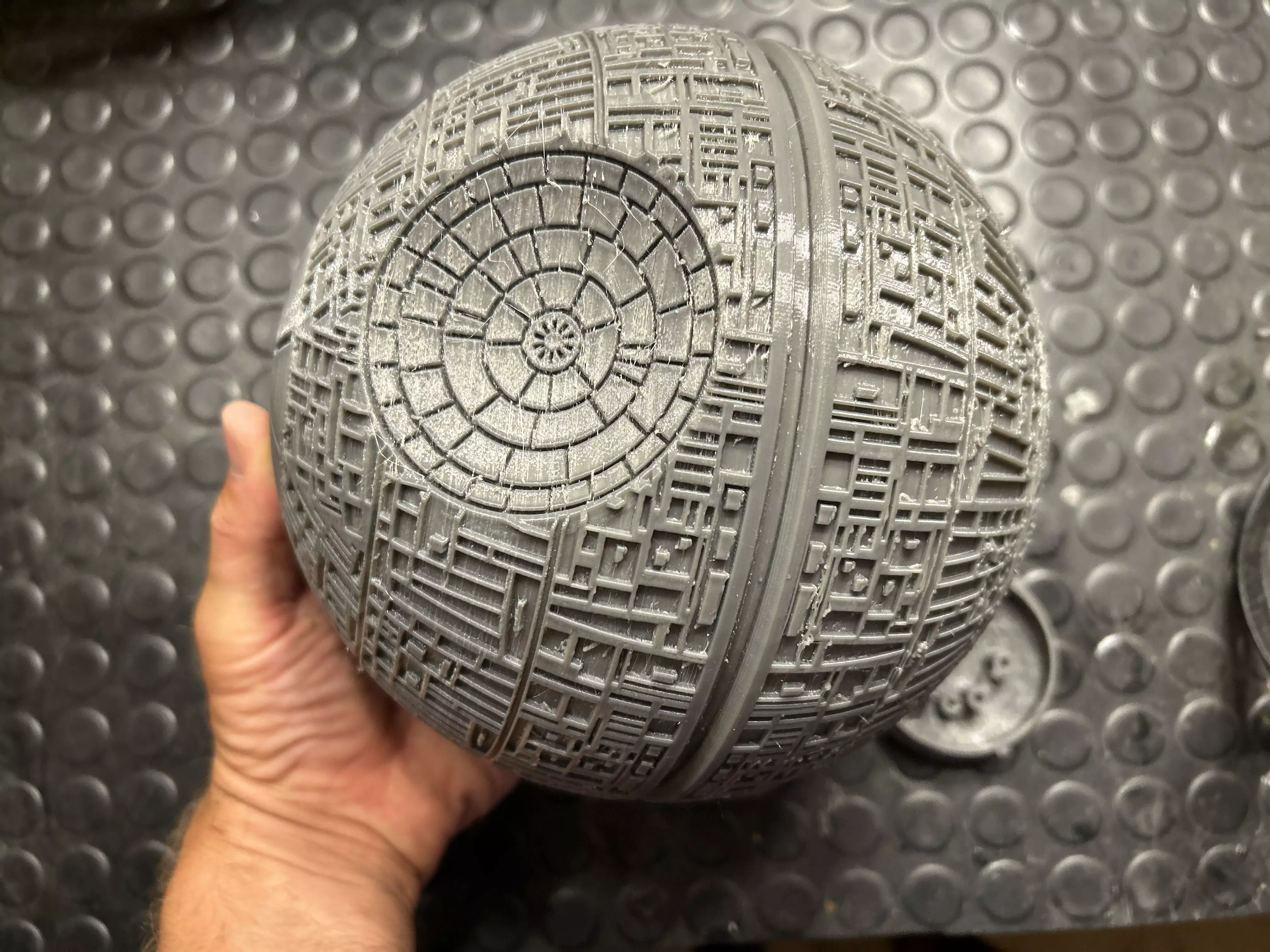 Star Wars Death Star 3D Printed Lamp or Money Box or Decoration 3D print model_7