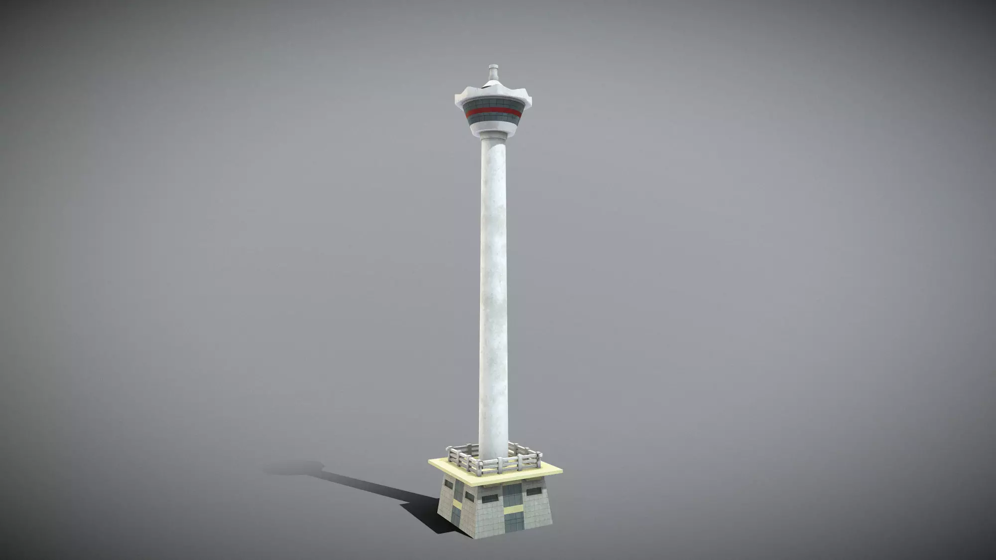 Famous buildings in South Korea 3D Model Pack Low-poly 3D model_12