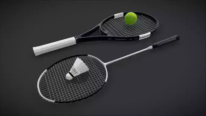 Customizable Racket Sports Set Tennis Badminton