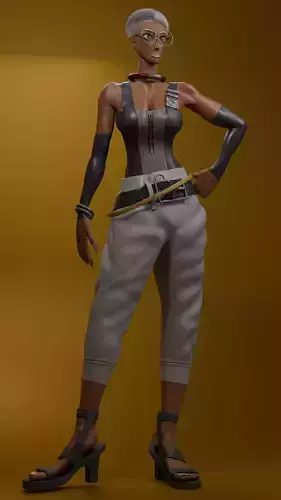 Semiu Grier Gachiakuta 3D Sculpt