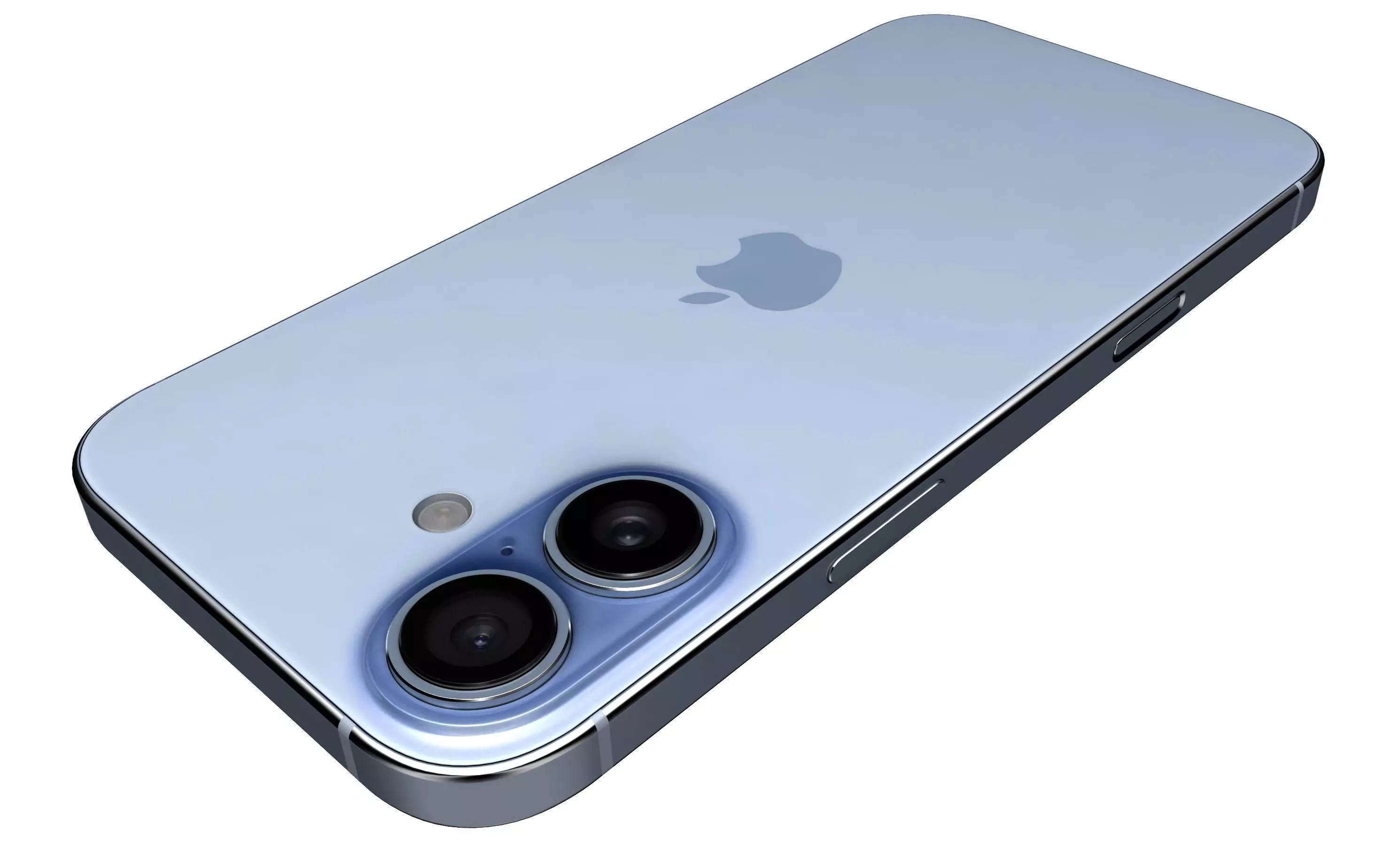 Apple iPhone 17 Mist Blue 3D model_13