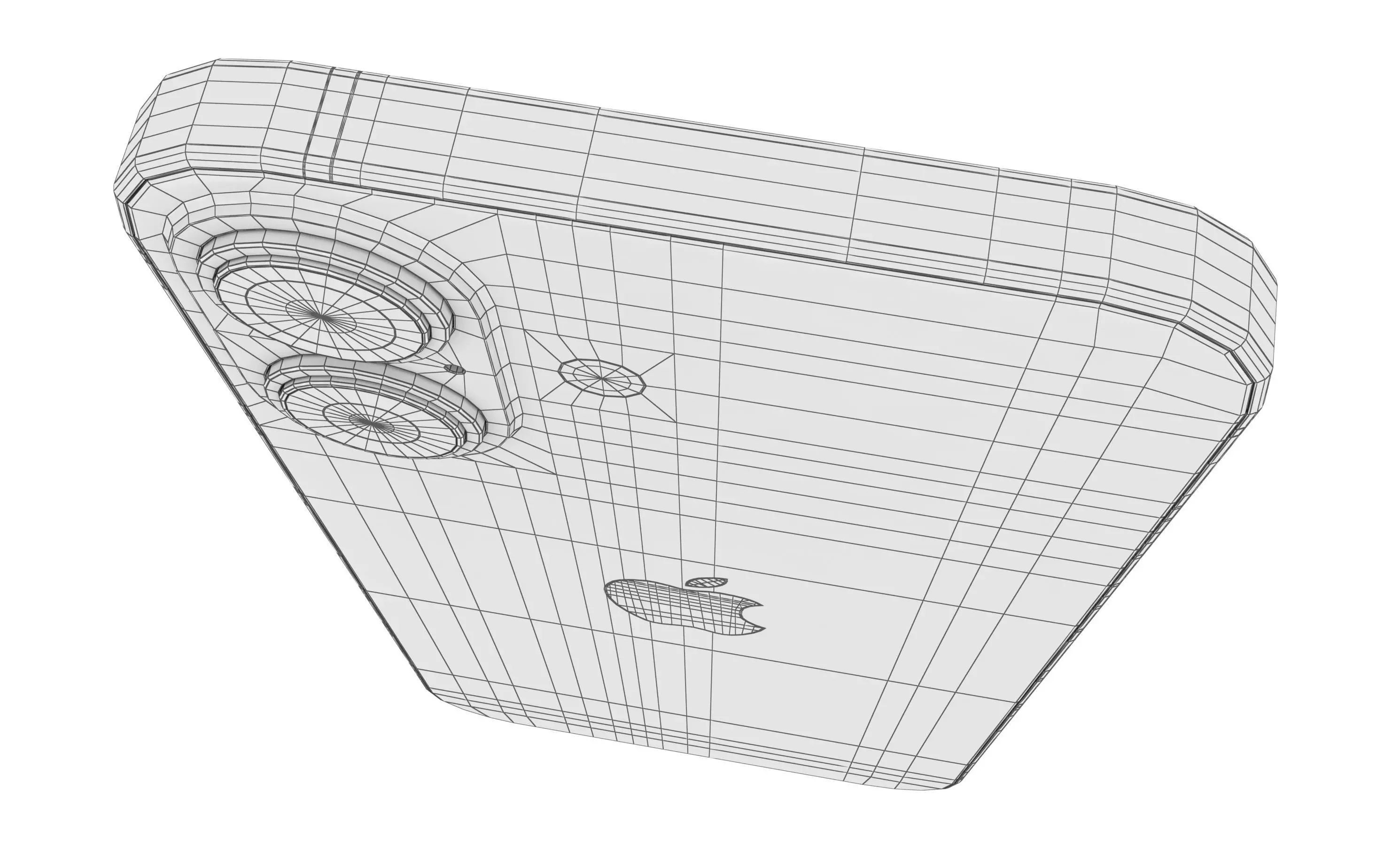 Apple iPhone 17 Mist Blue 3D model_17